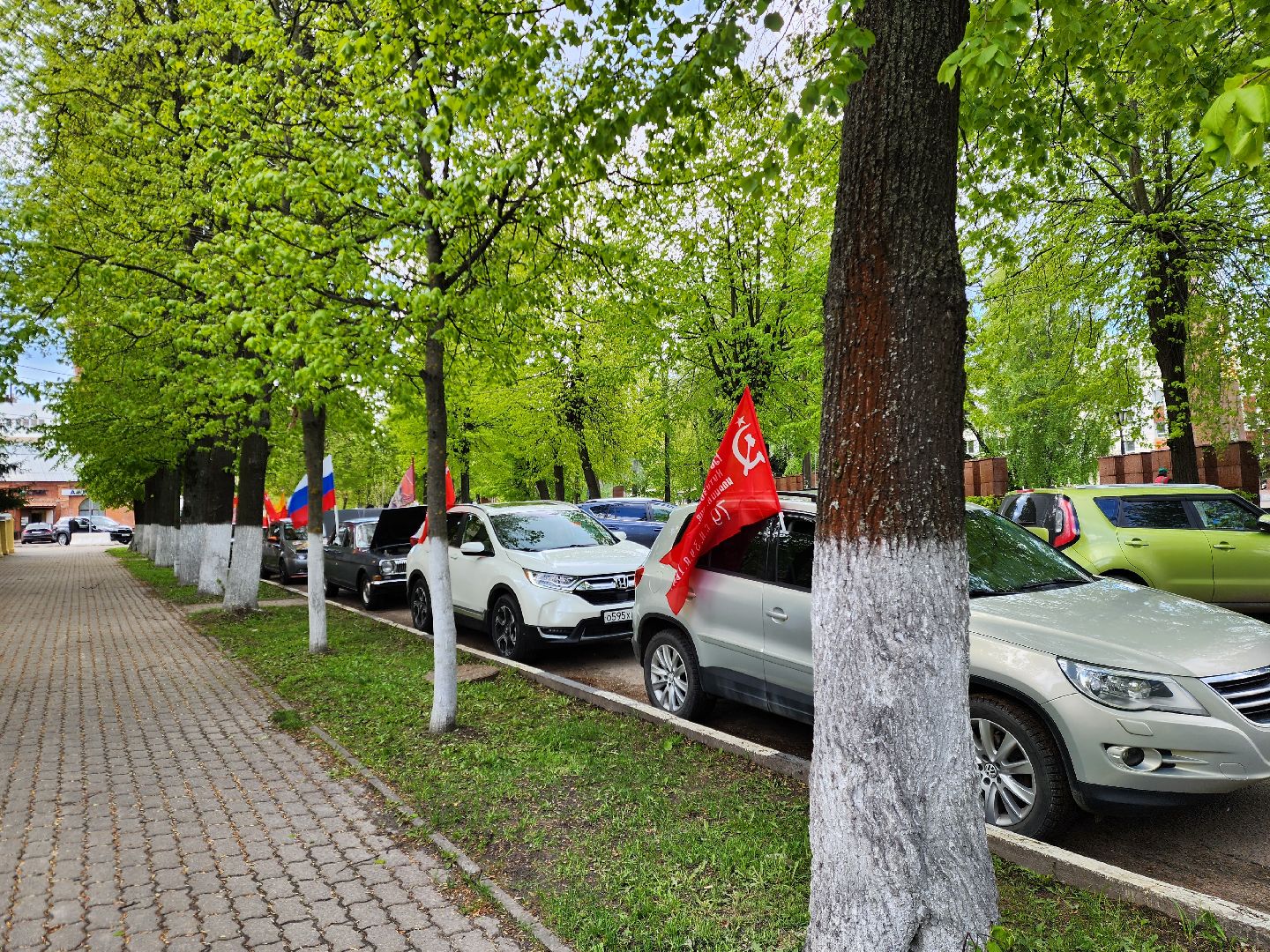 ногинск, жители, общество, автопробег, день победы,