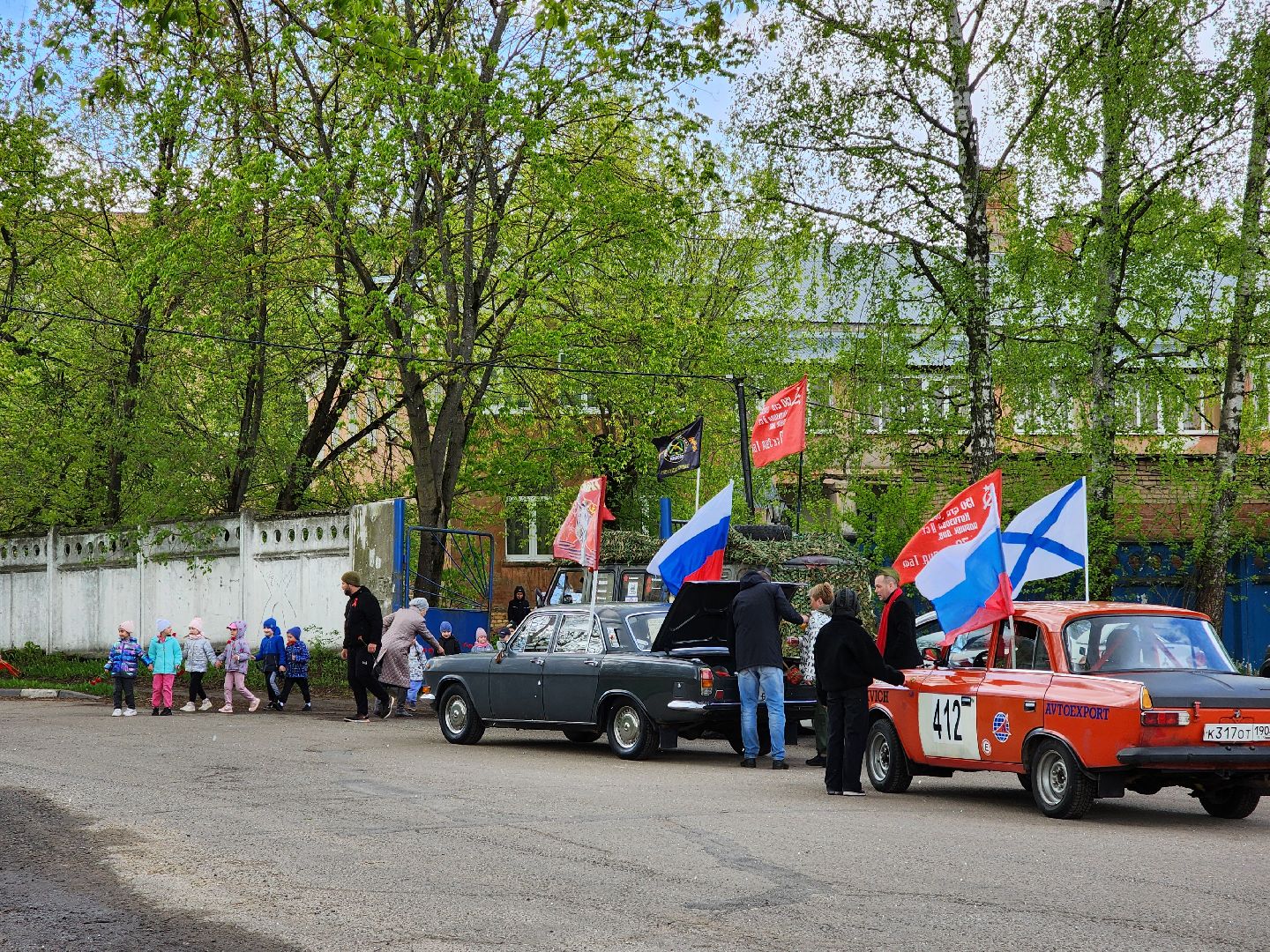 ногинск, жители, общество, автопробег, день победы,