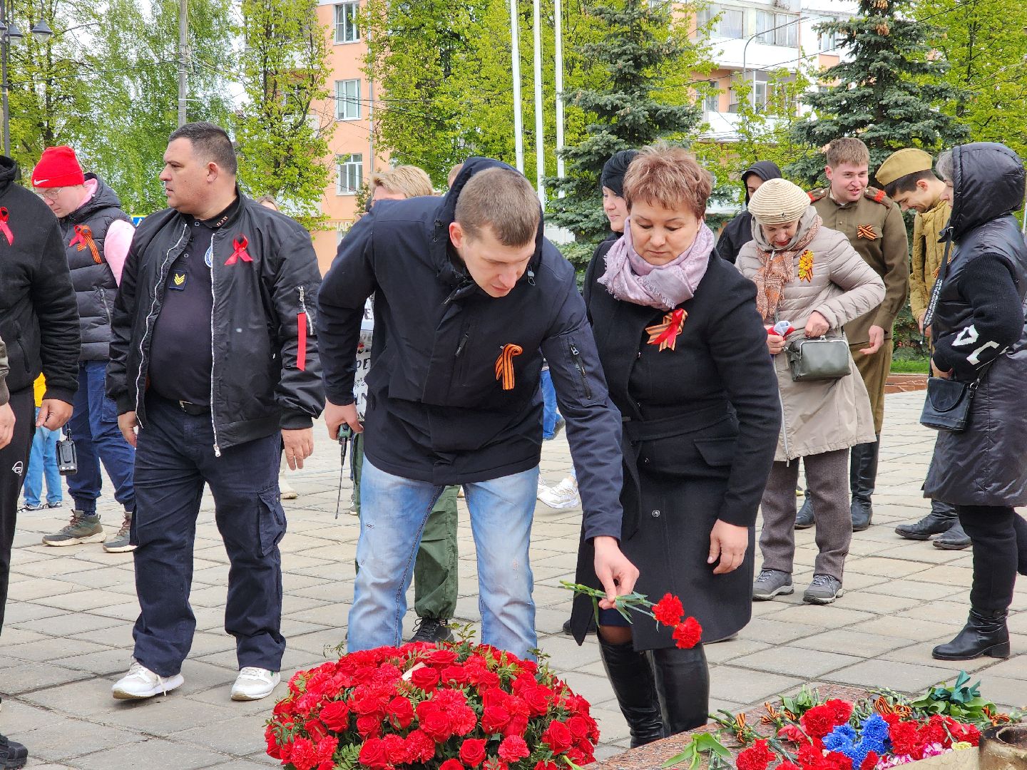 ногинск, жители, общество, автопробег, день победы,