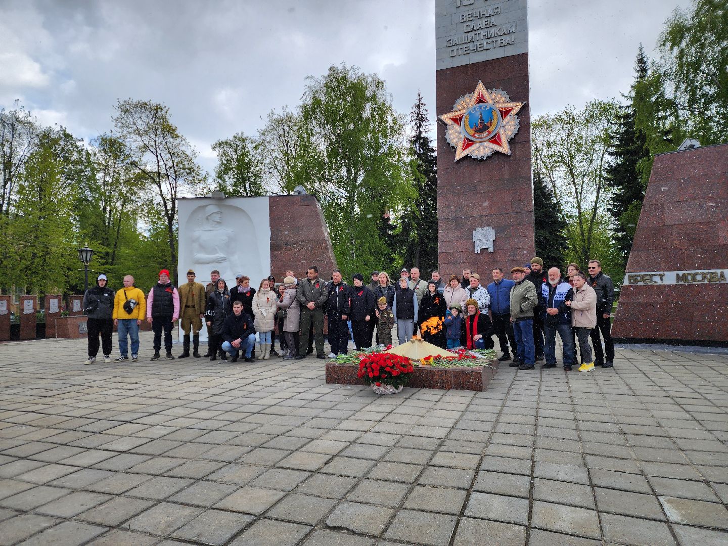 ногинск, жители, общество, автопробег, день победы,