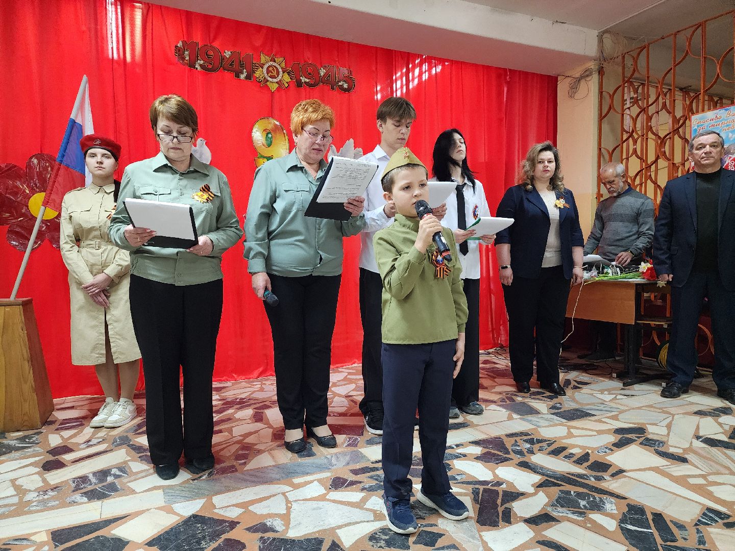 воскресенск, день победы, дети, память погибших,