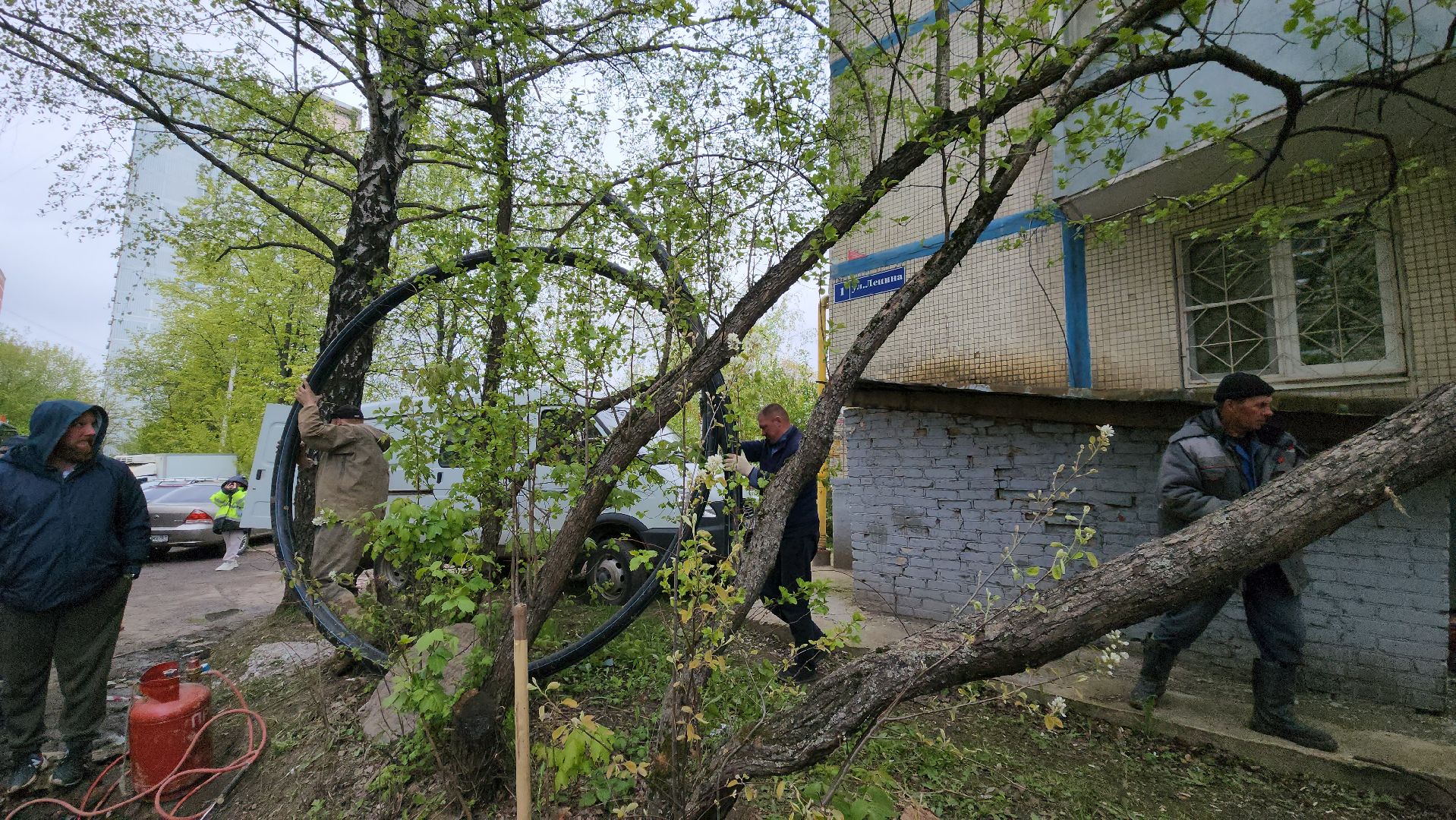 Водоканал, Замена трубопровода, лобня,