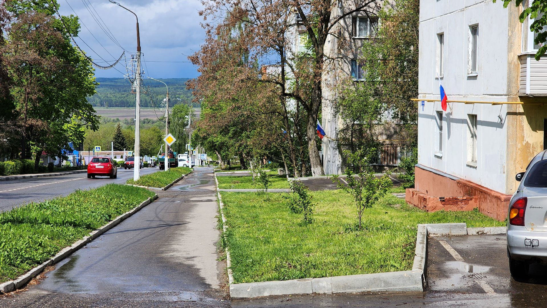 кашира, праздник, украшение города, день победы, 9 мая,
