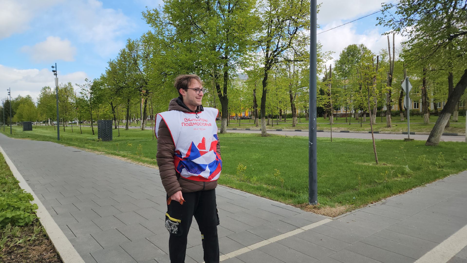 ступино, георгиевская ленточка, волонтеры подмосковья,