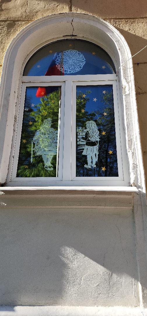 электросталь, образование, школа 12, день победы, акция, 9 мая, окна победы, стена памяти,