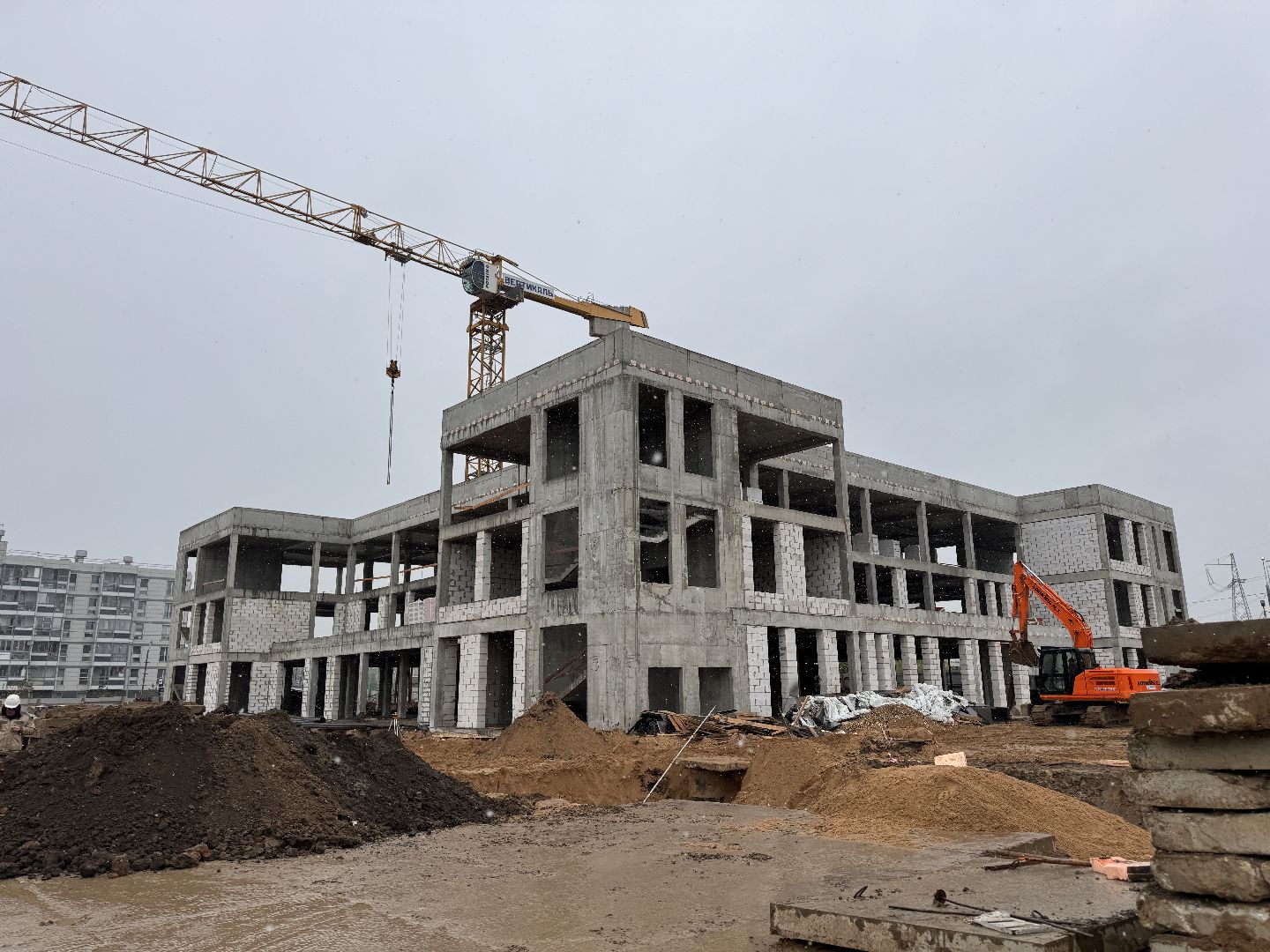 Строительство, КДЦ Ромашково, Здравоохранения,