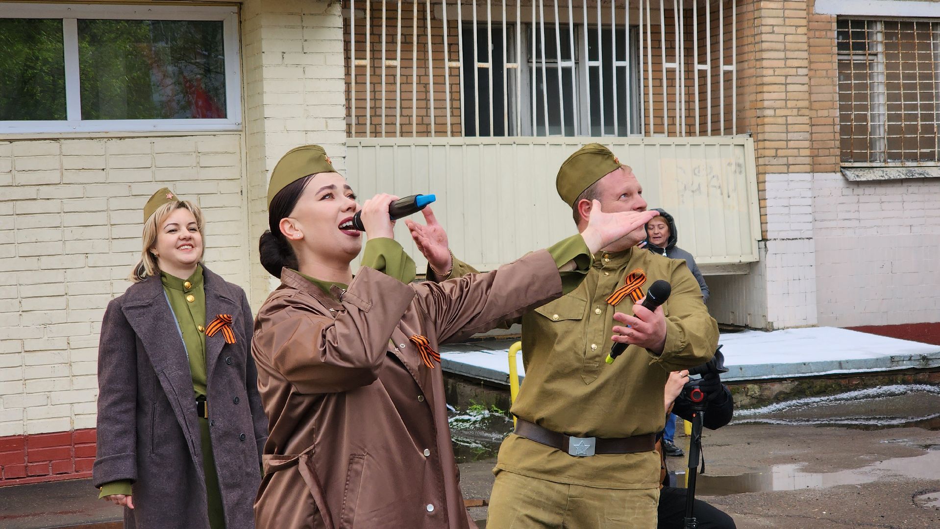 Подольск, Агитбригада, День Победы, ветеран вов,