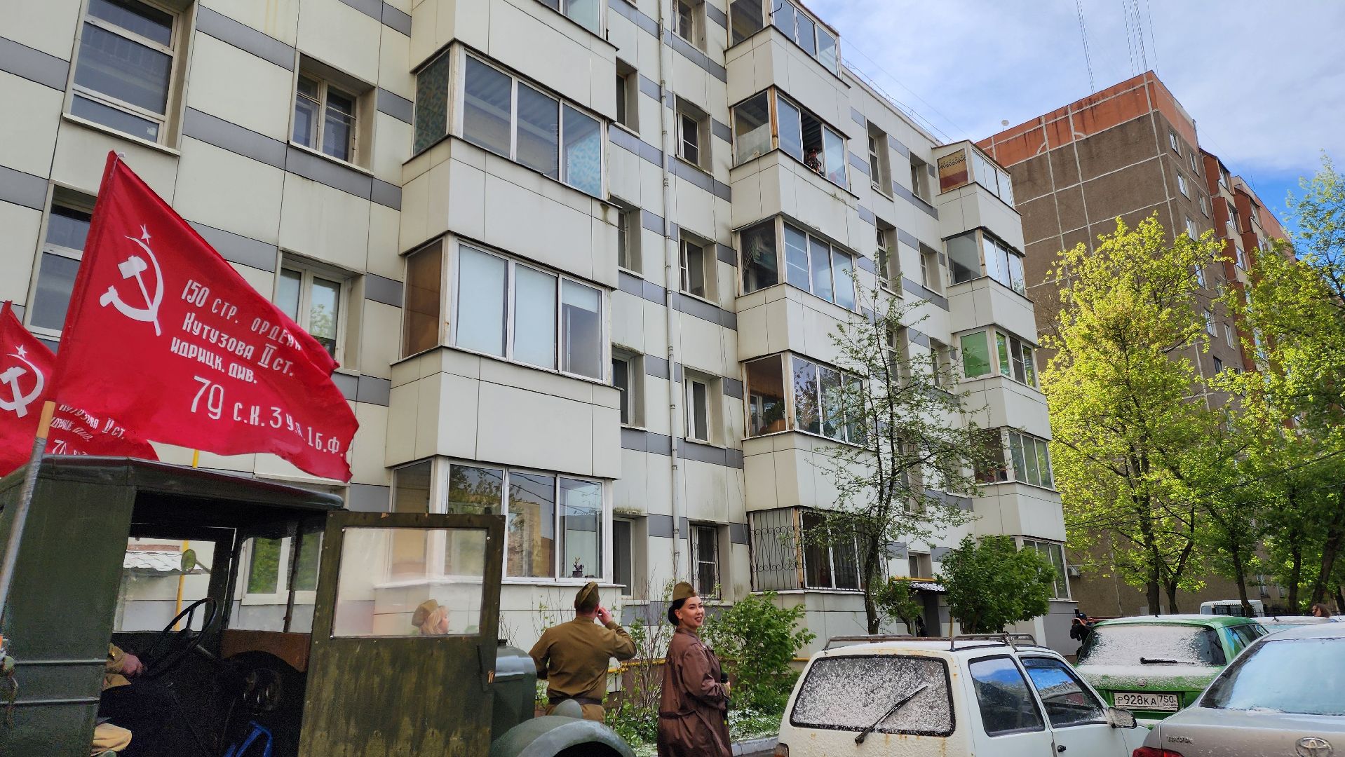 Подольск, Агитбригада, День Победы, ветеран вов,