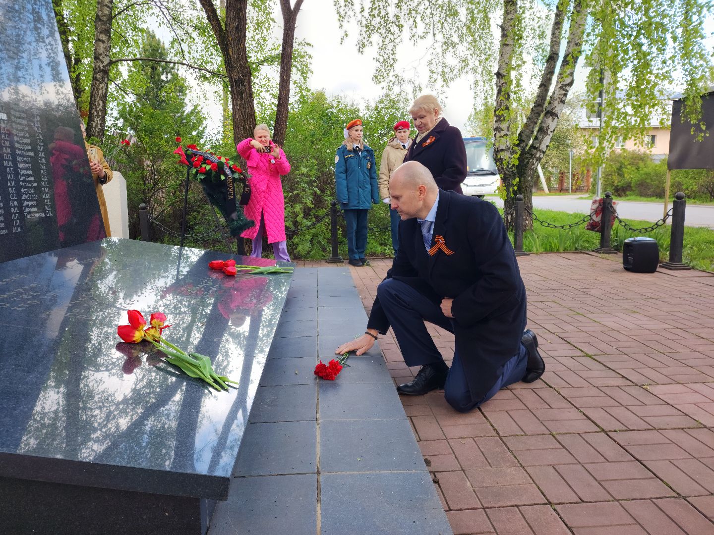 Звенигород, Акция, День Победы, Читаем письма с фронта,