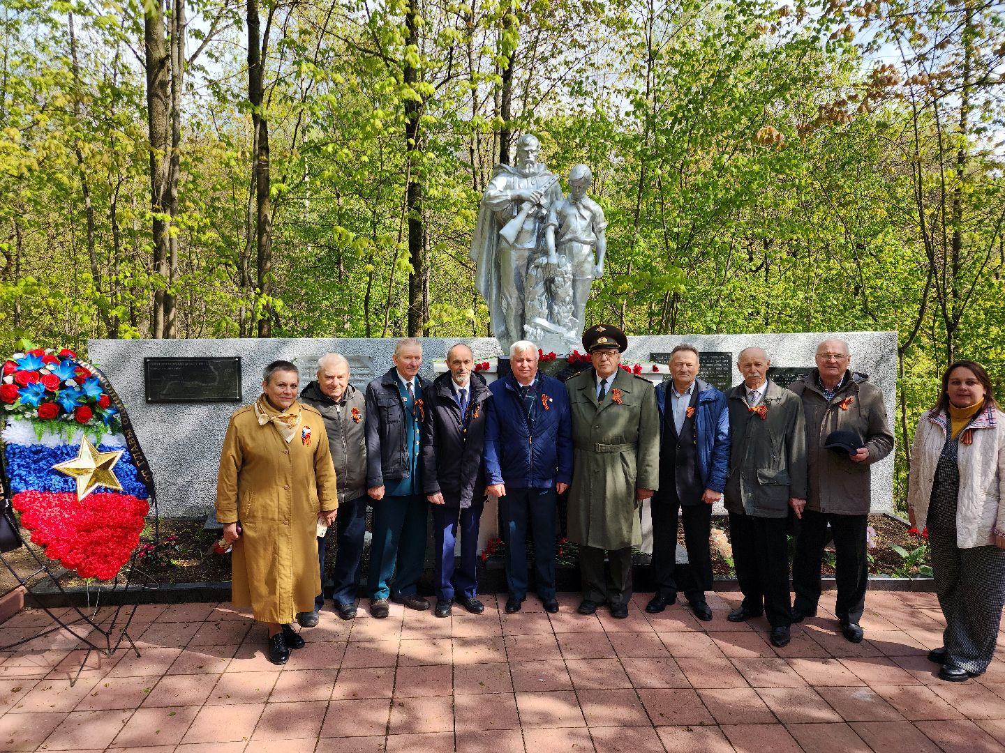 Звенигород, Акция, День Победы, Читаем письма с фронта,