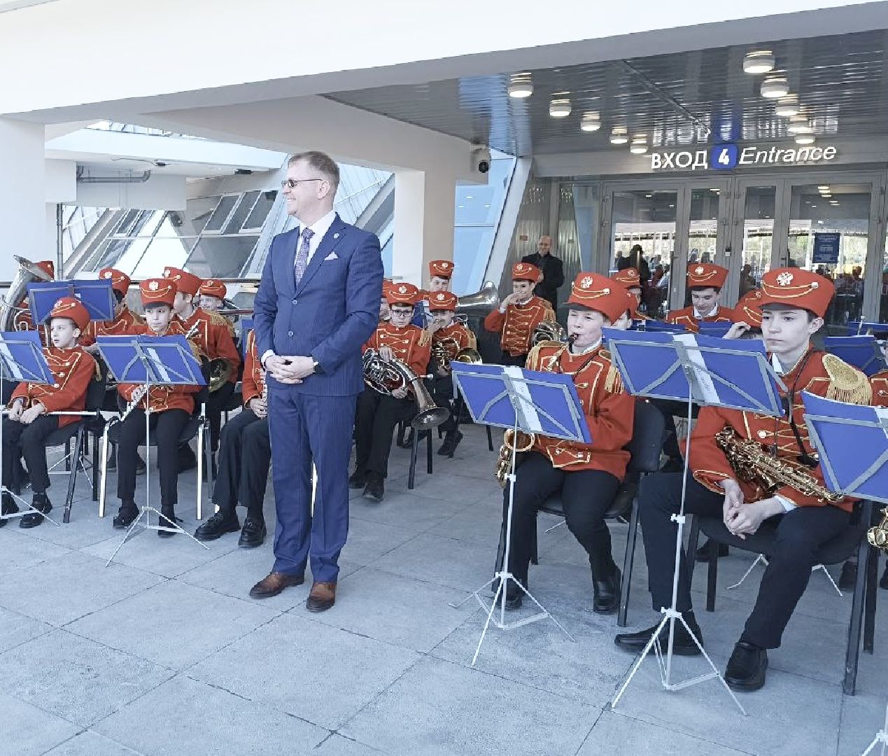 Балашиха, Подмосковье, День Победы, ветераны вов, детский духовой оркестр,