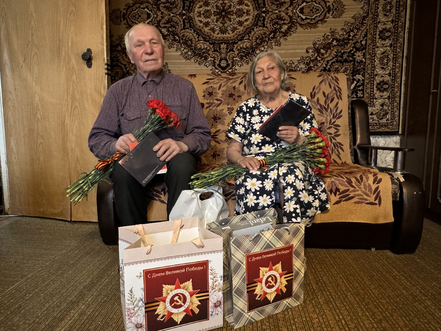 Одинцово, Поздравление ветеранов ВОВ, День Победы,