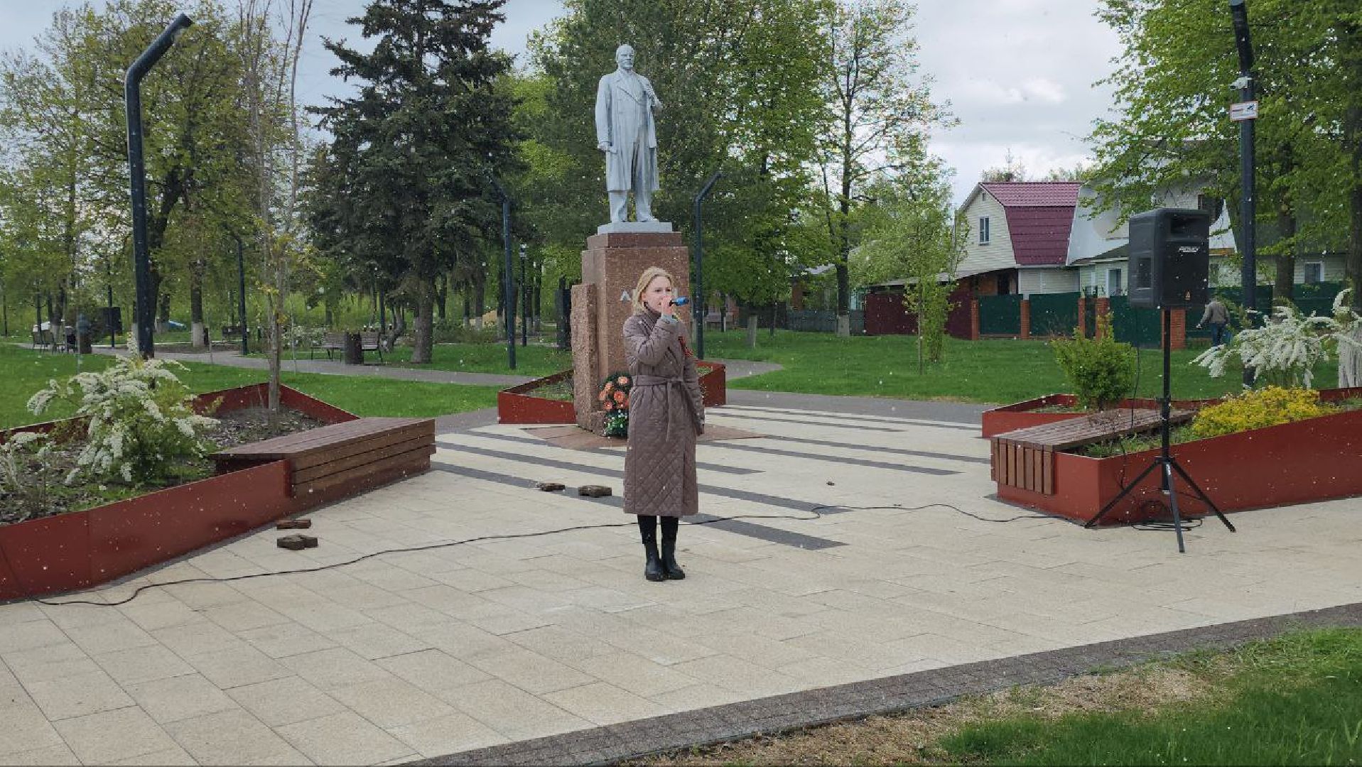 Поющие дворы, Сквер ленина, Серебряные пруды, 79-я годовщина Победы в ВОв,