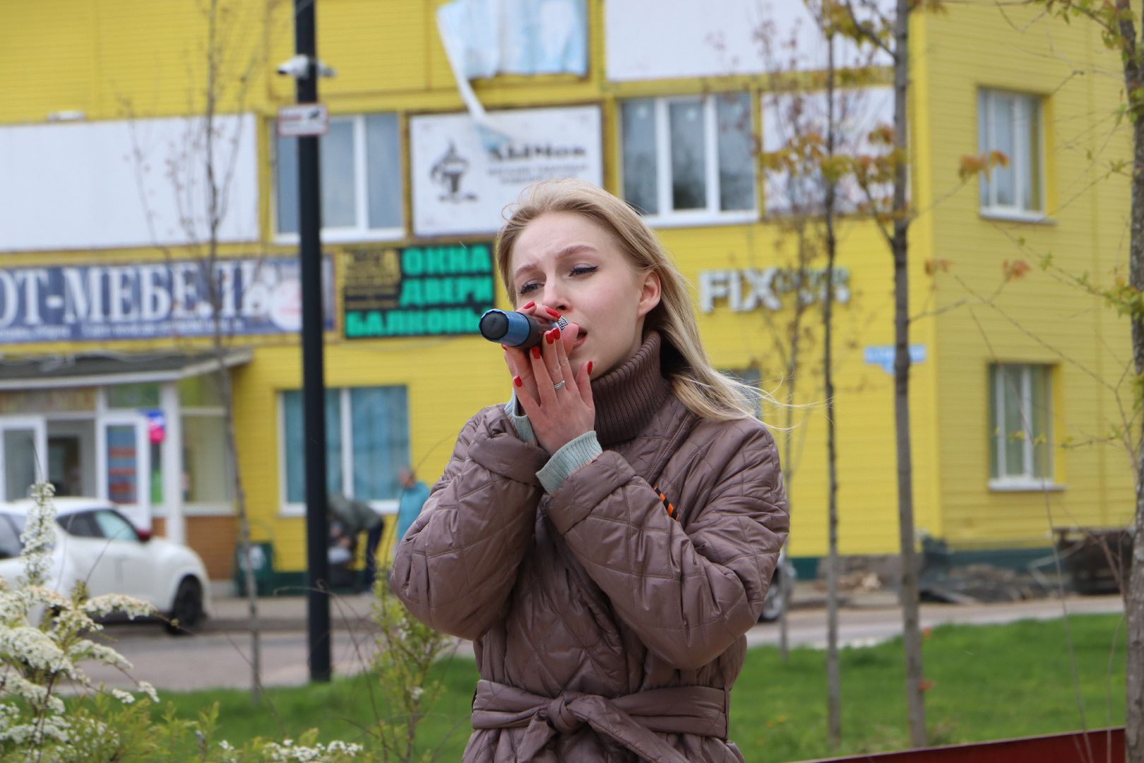 Поющие дворы, Сквер ленина, Серебряные пруды, 79-я годовщина Победы в ВОв,