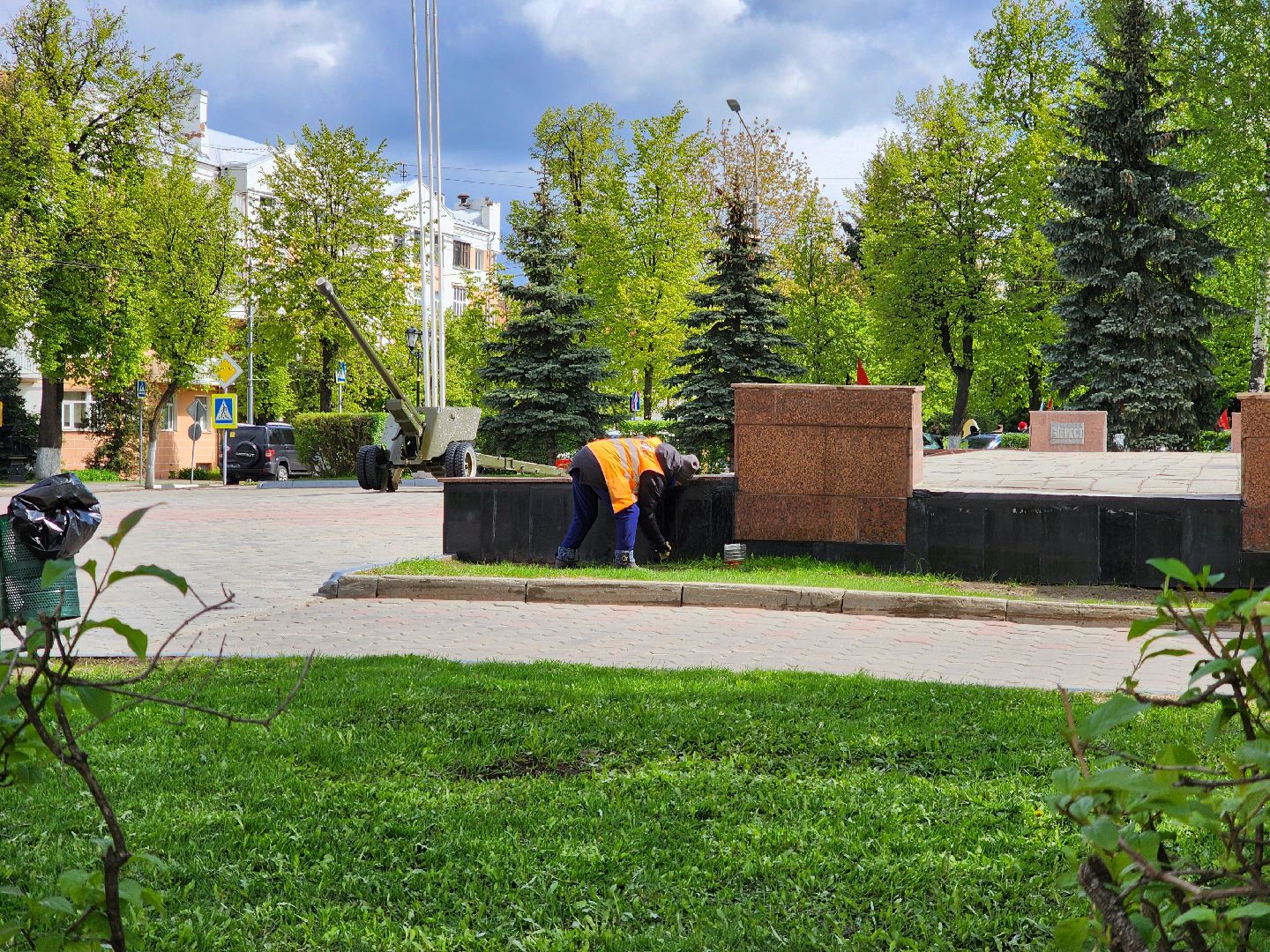 ногинск, благоустройство, день победы, уборка, общество,