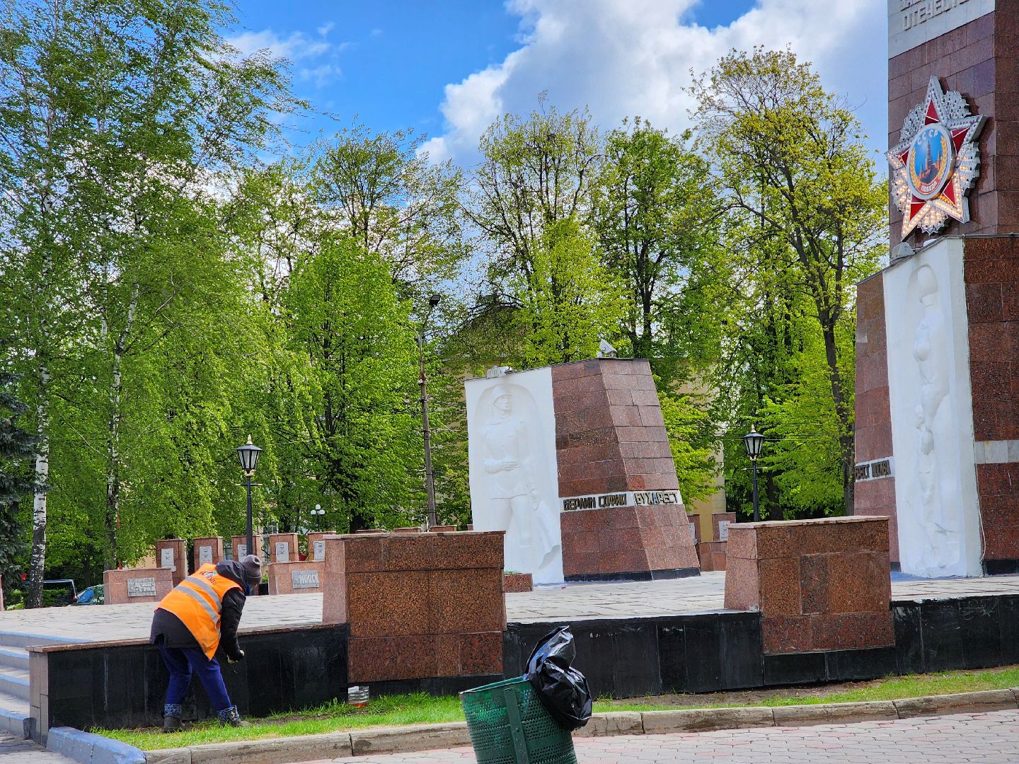 ногинск, благоустройство, день победы, уборка, общество,