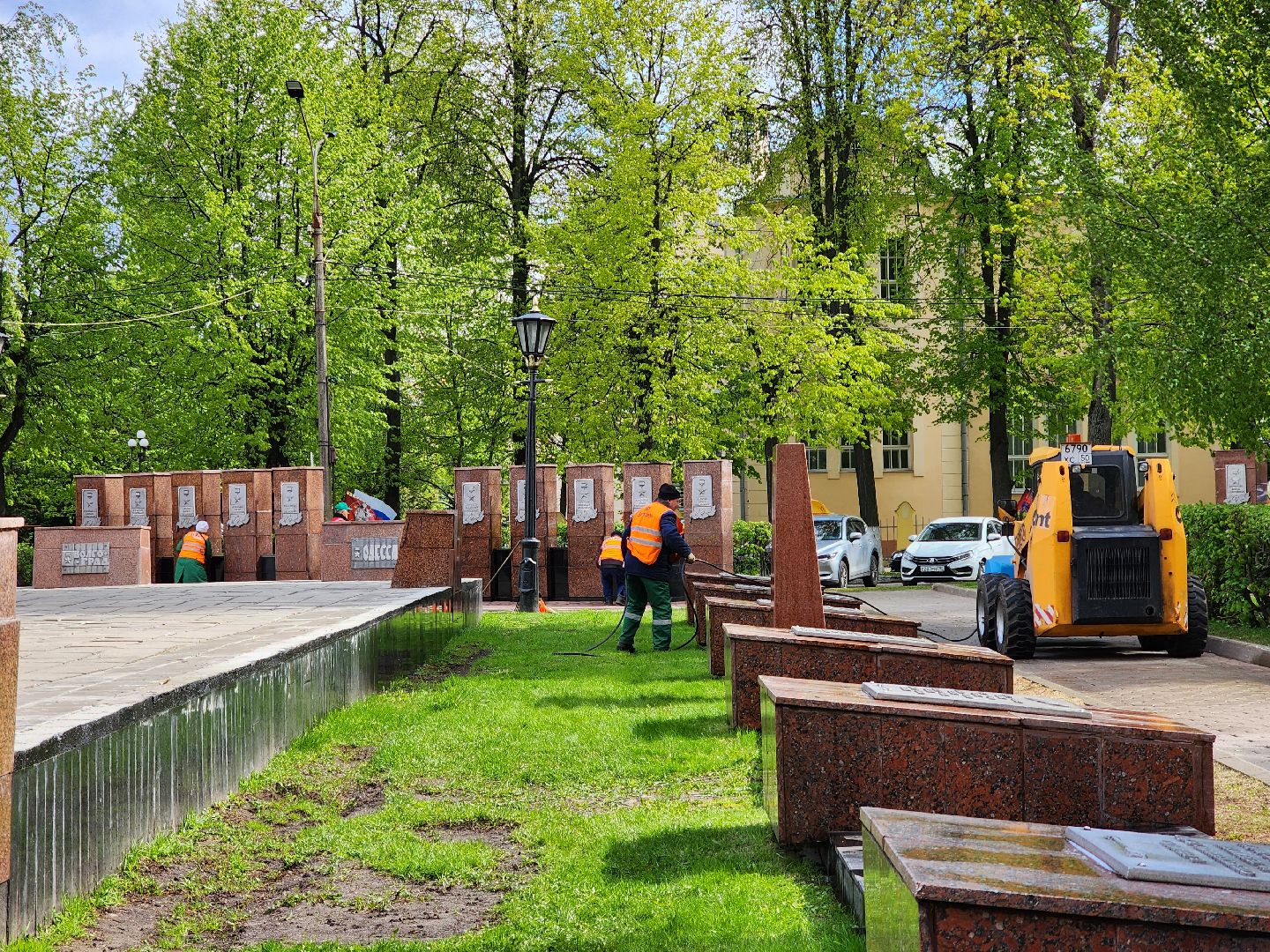 ногинск, благоустройство, день победы, уборка, общество,