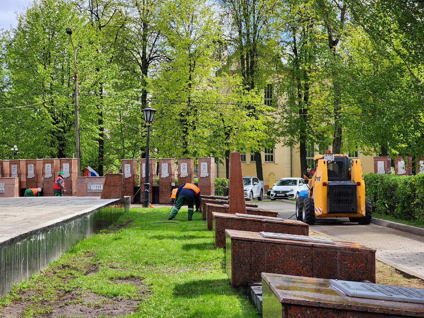 ногинск, благоустройство, день победы, уборка, общество,