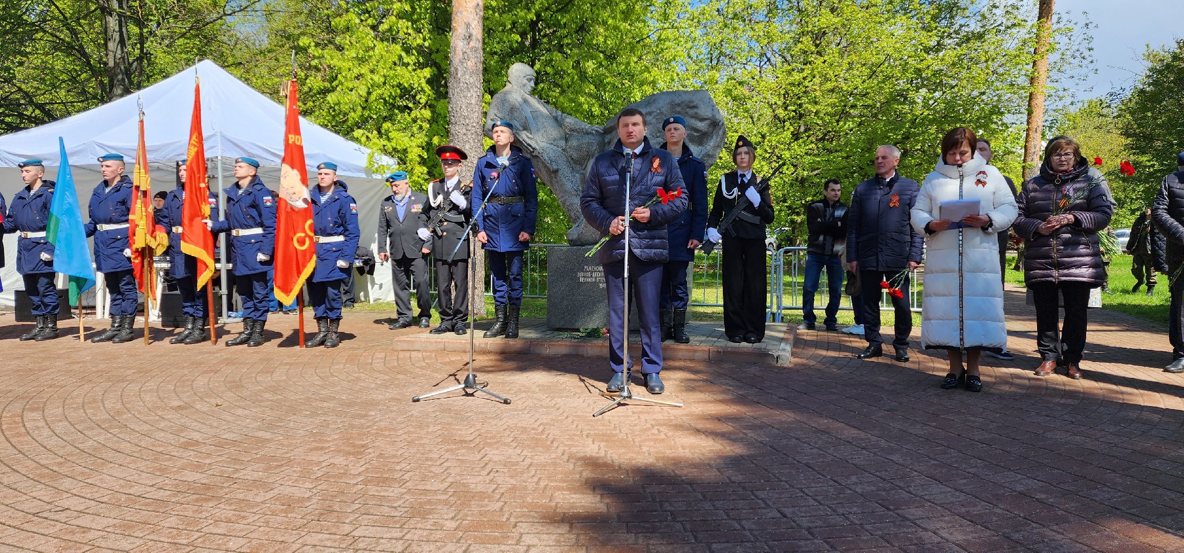 раменское, общество, памятное мероприятие в сквере имени харазия,