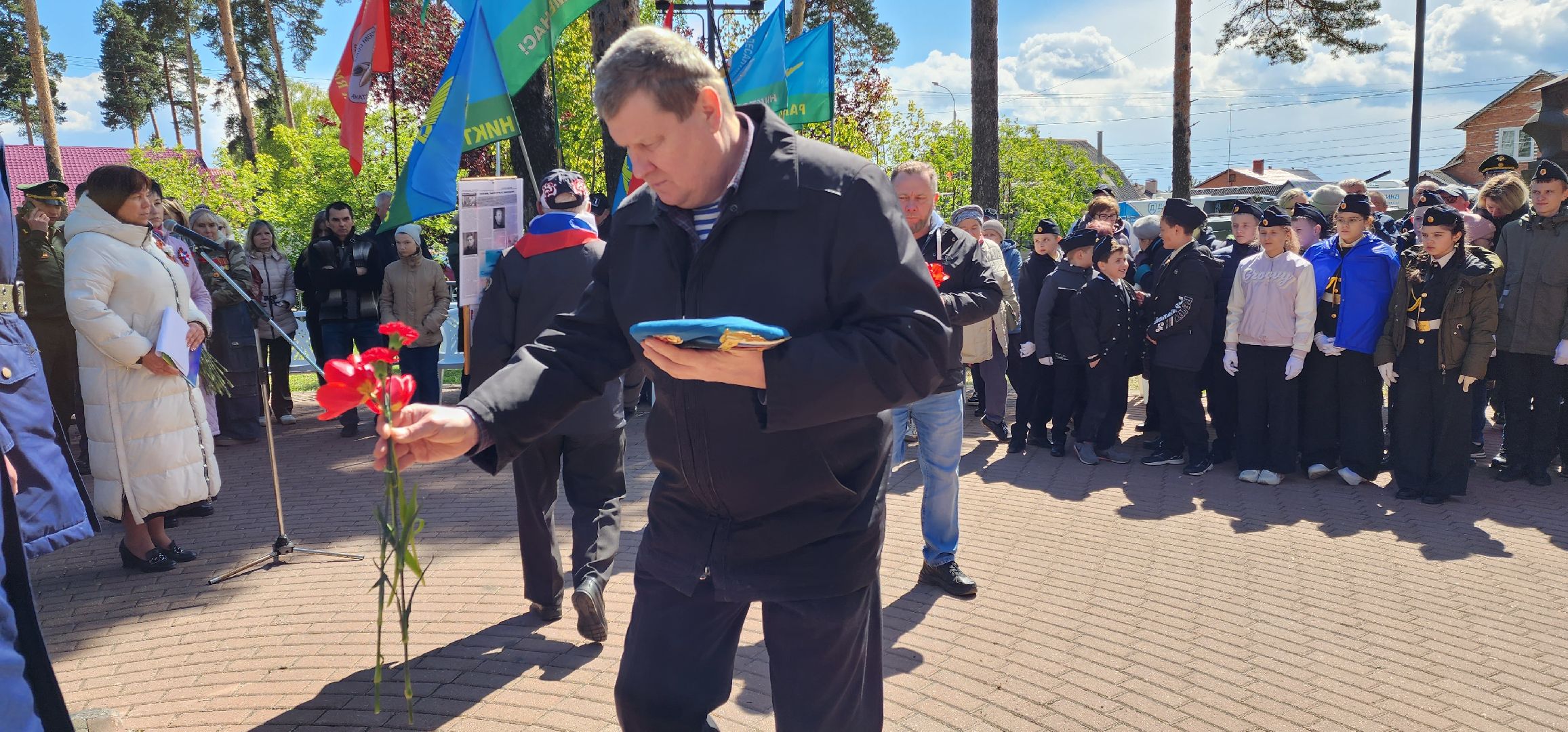 раменское, общество, памятное мероприятие в сквере имени харазия,