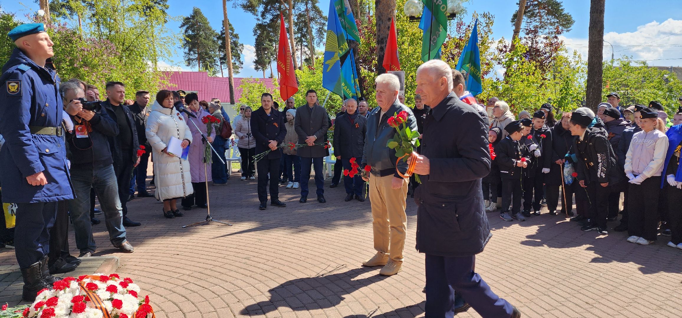 раменское, общество, памятное мероприятие в сквере имени харазия,