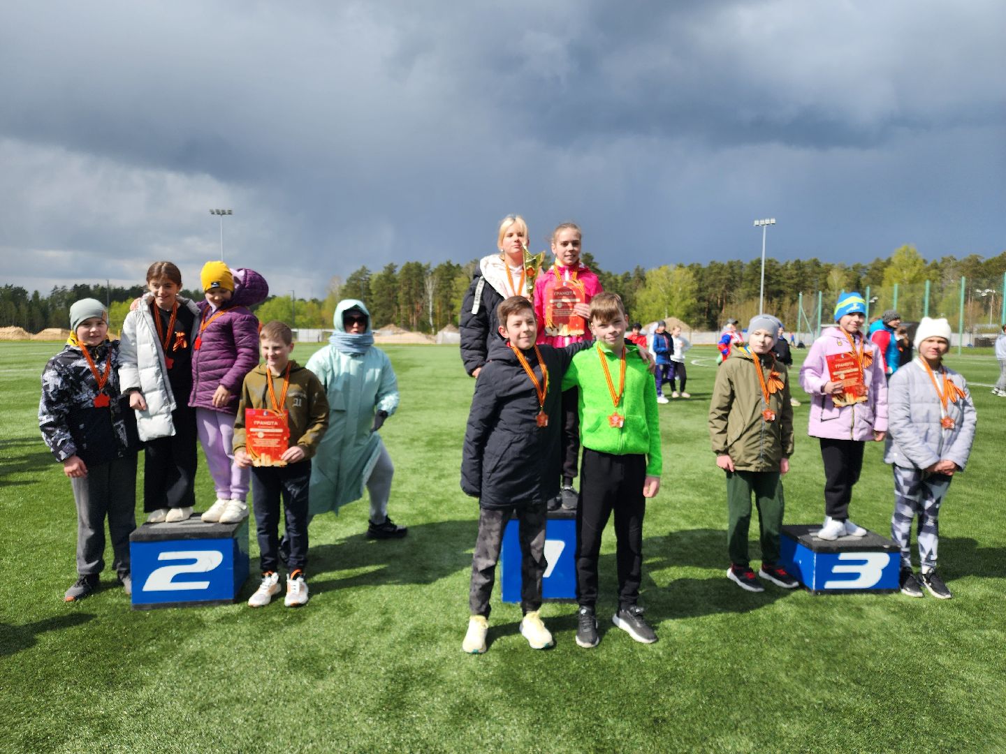 Черноголовка, День Победы, Эстафета,