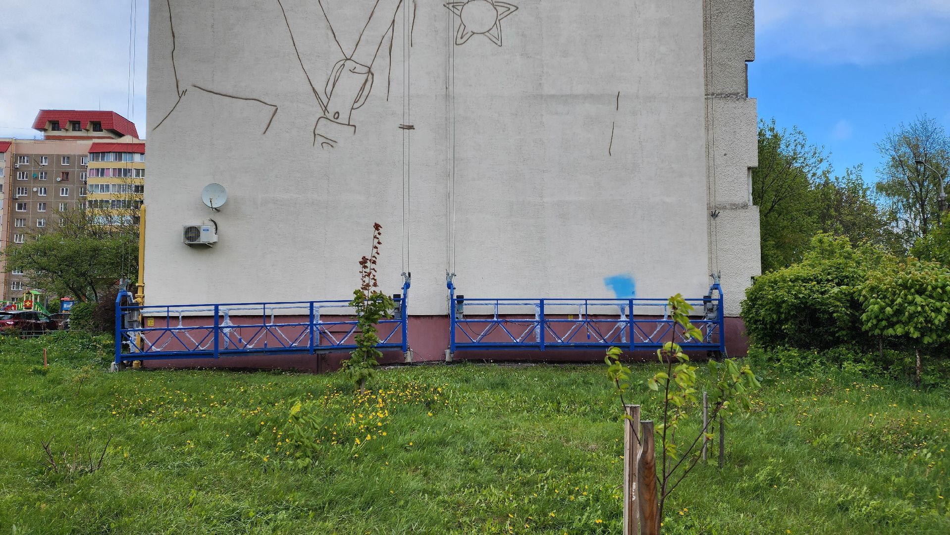 Подольск, Мурал, Художник, Виктор Талалихин,