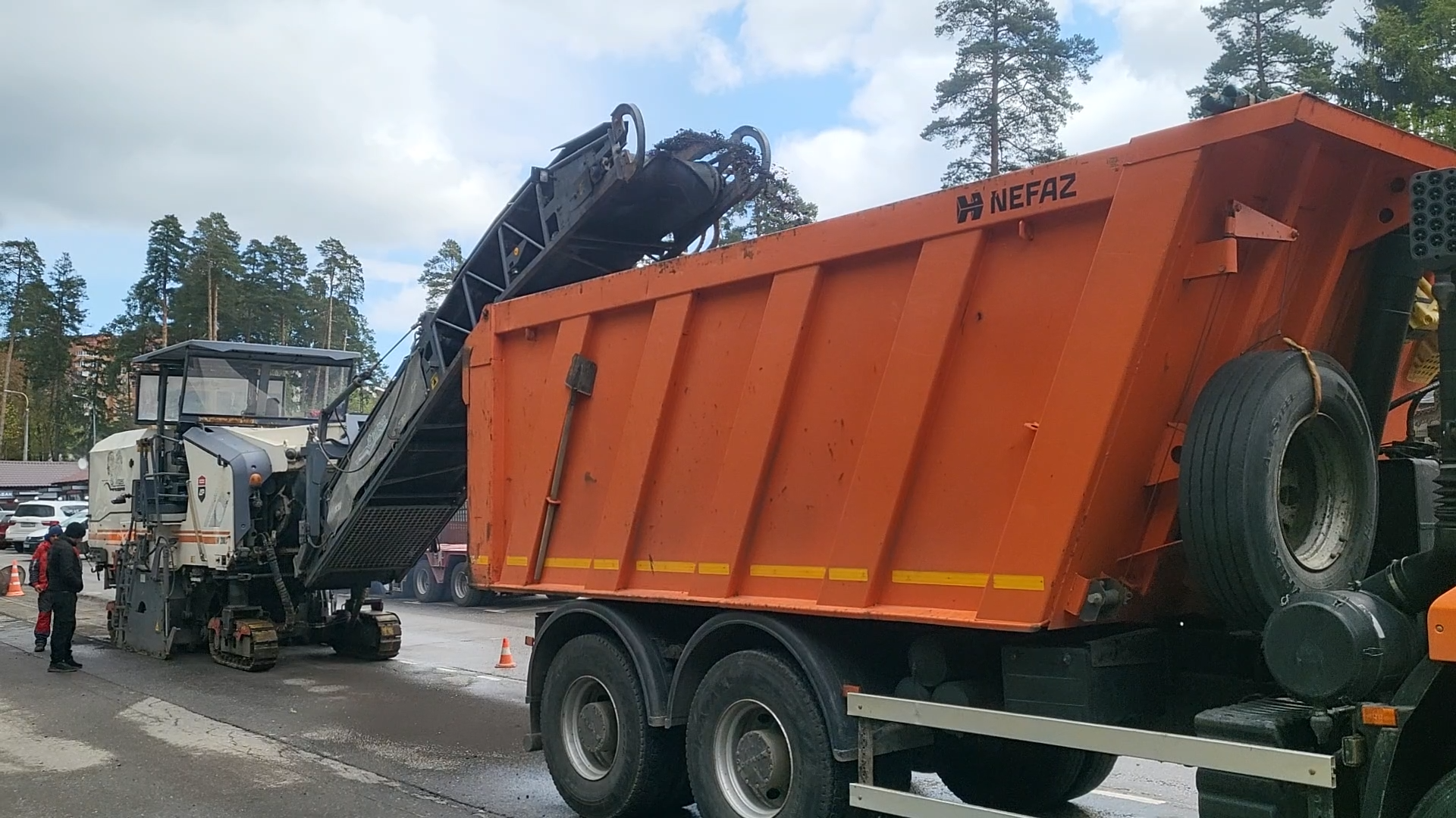 ремонт дорог, асфальтовое покрытие, дороги власихи, 1-е успенское шоссе, замена асфальта, фрезеровка дороги,