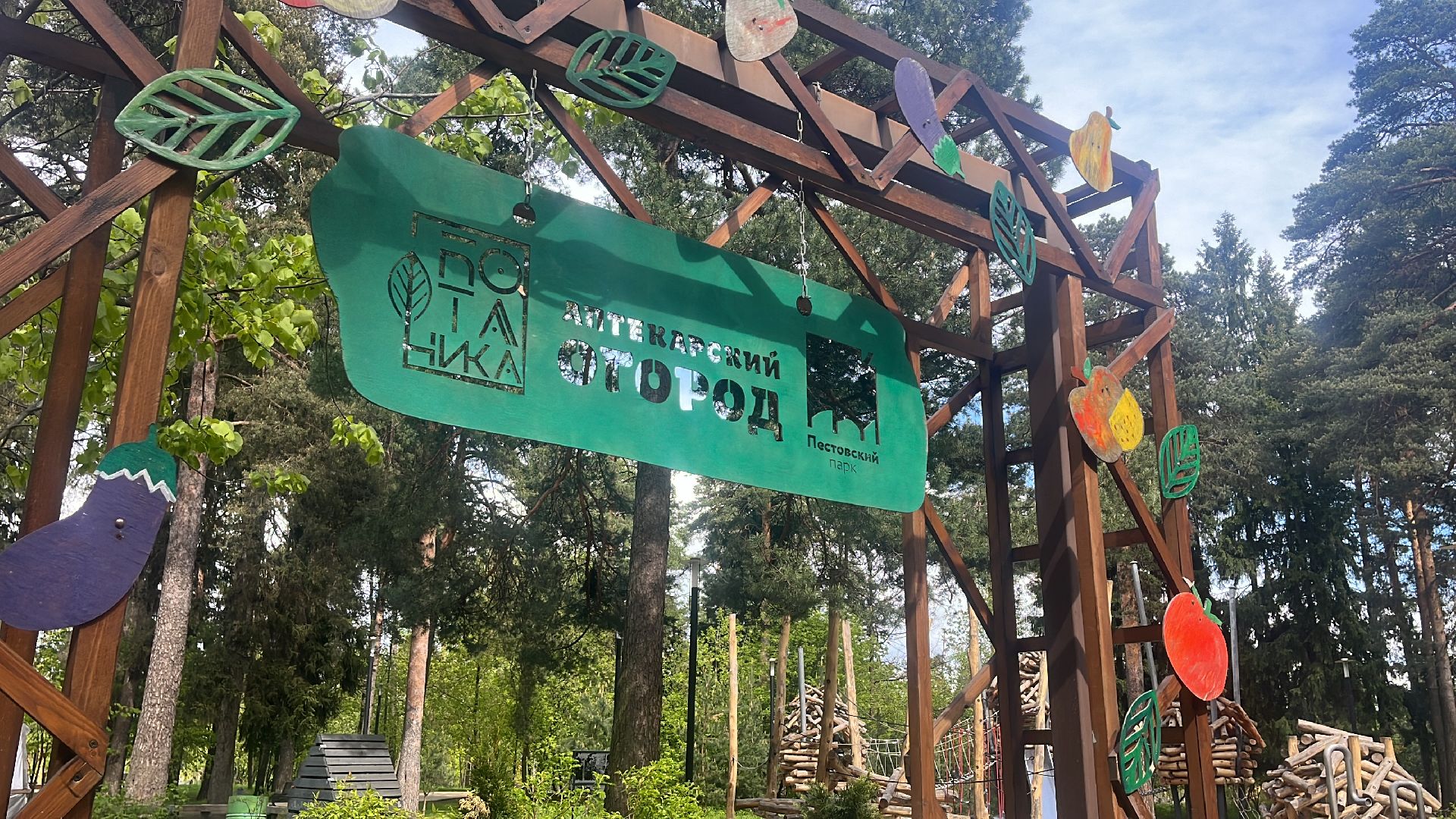 парк, парки балашихи, пестовский парк, аптекарский огород,