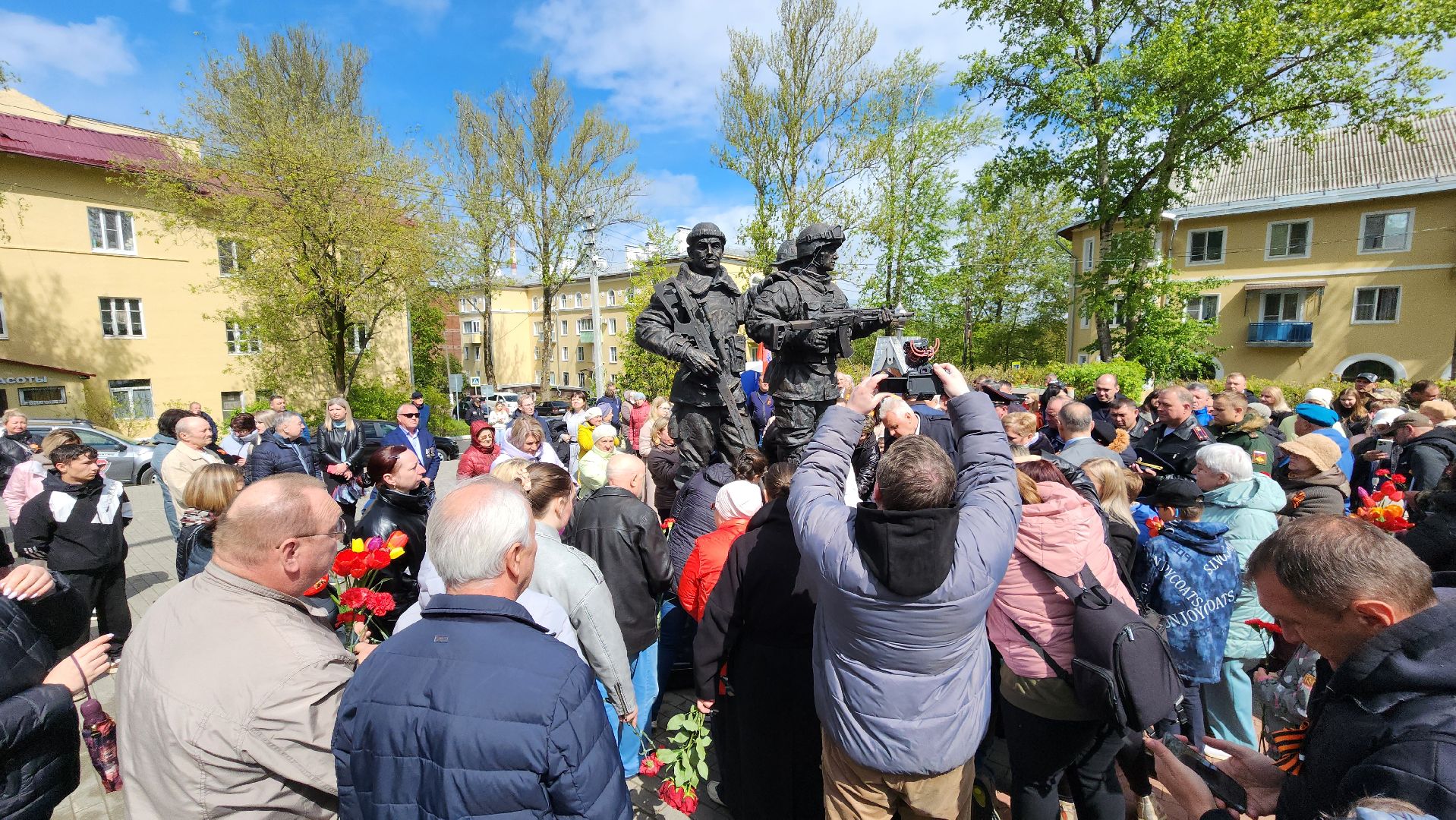 кашира, сво, герои сво, афганская война, чеченская война, памятник, аллея славы,