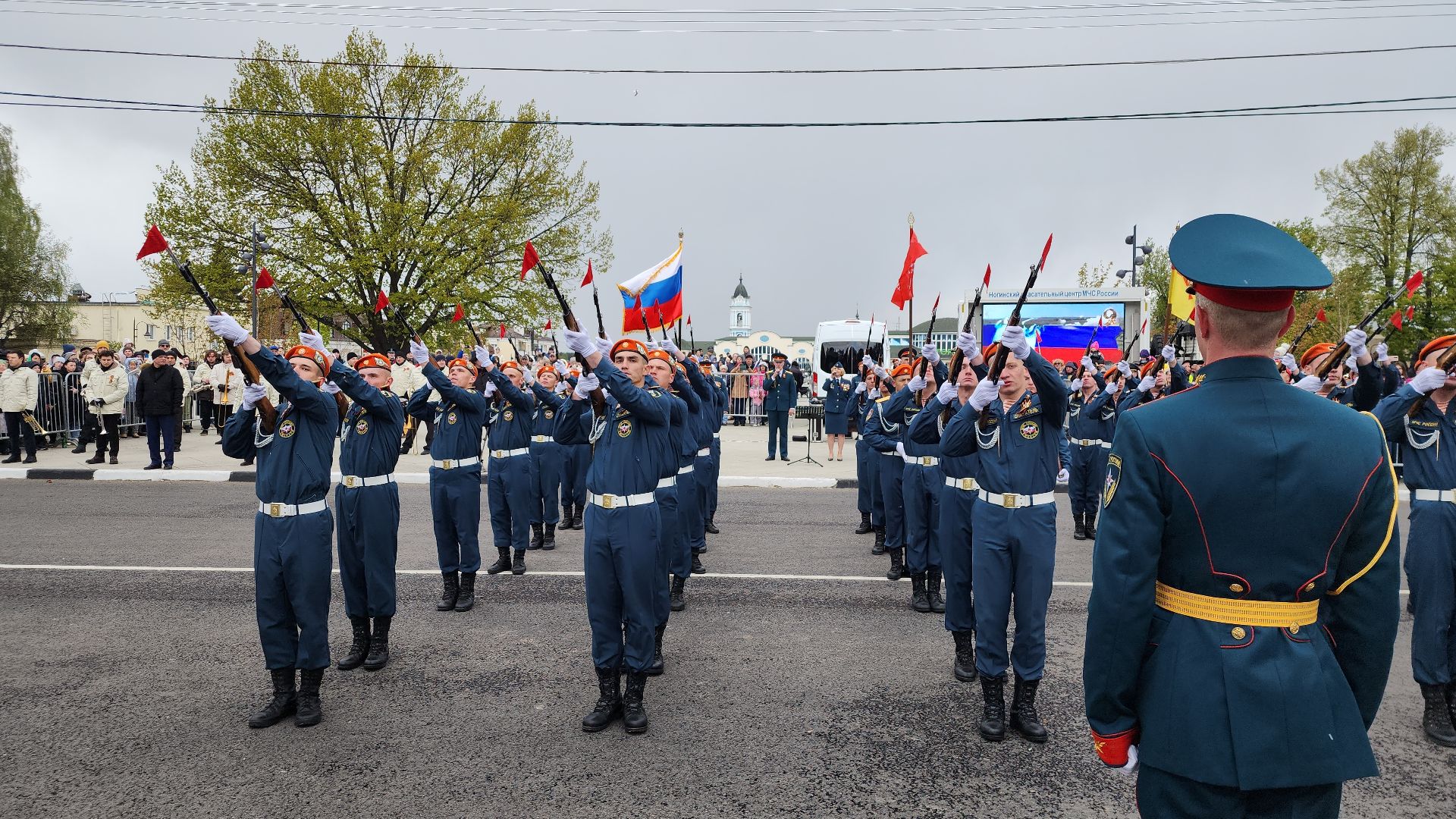 День Победы, парад Победы, площадь Победы, Ногинск, Богородский городской округ,