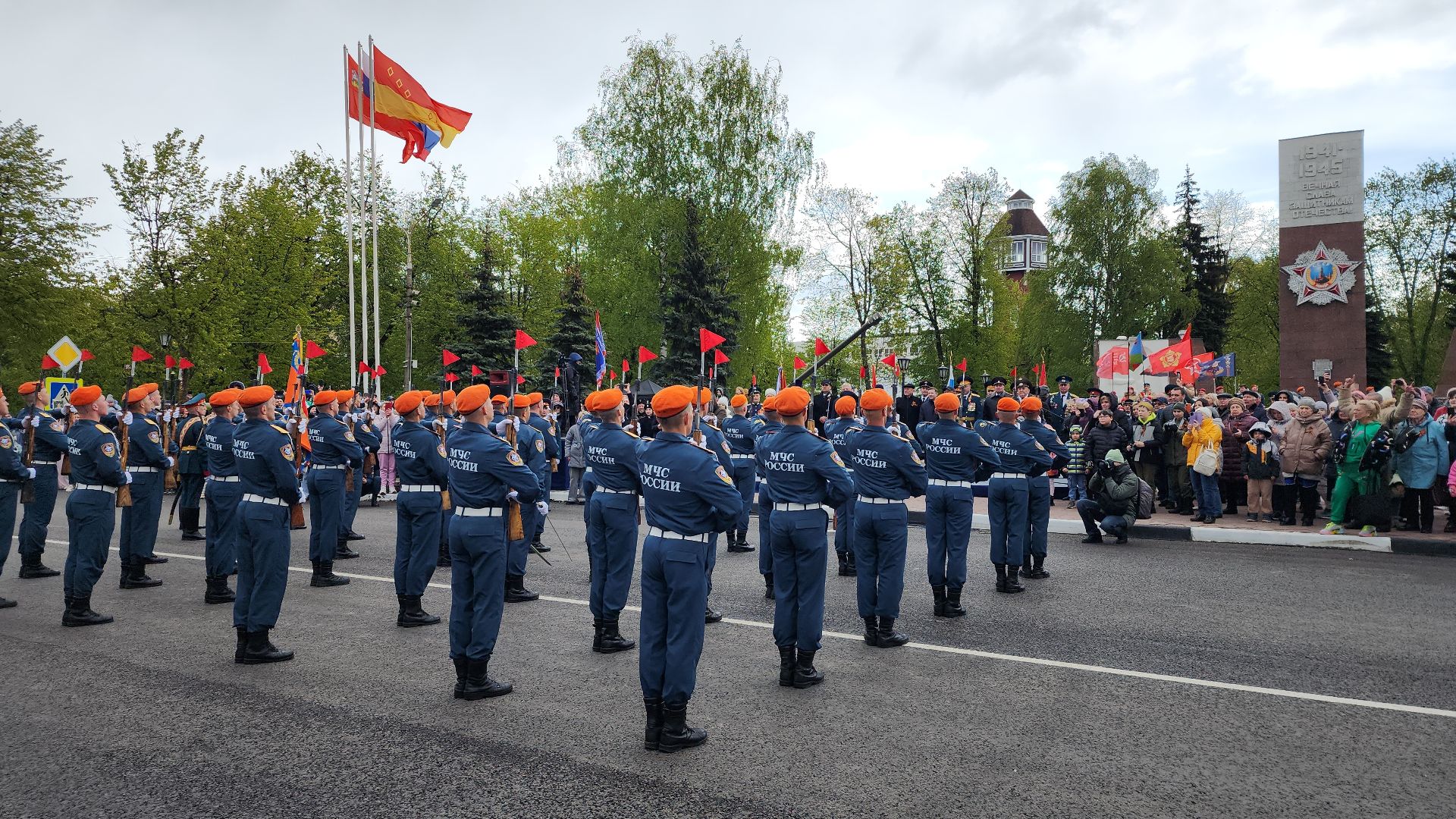 День Победы, парад Победы, площадь Победы, Ногинск, Богородский городской округ,