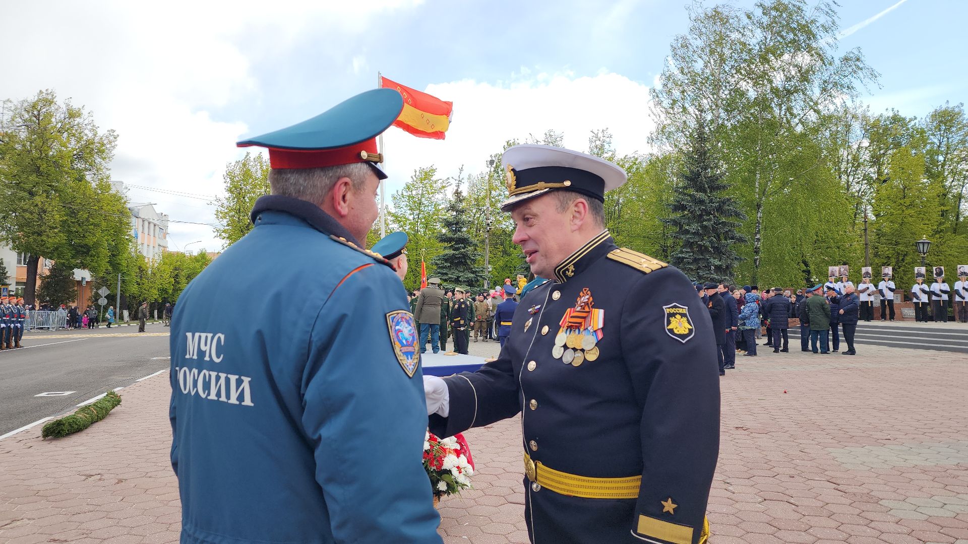 День Победы, парад Победы, площадь Победы, Ногинск, Богородский городской округ,
