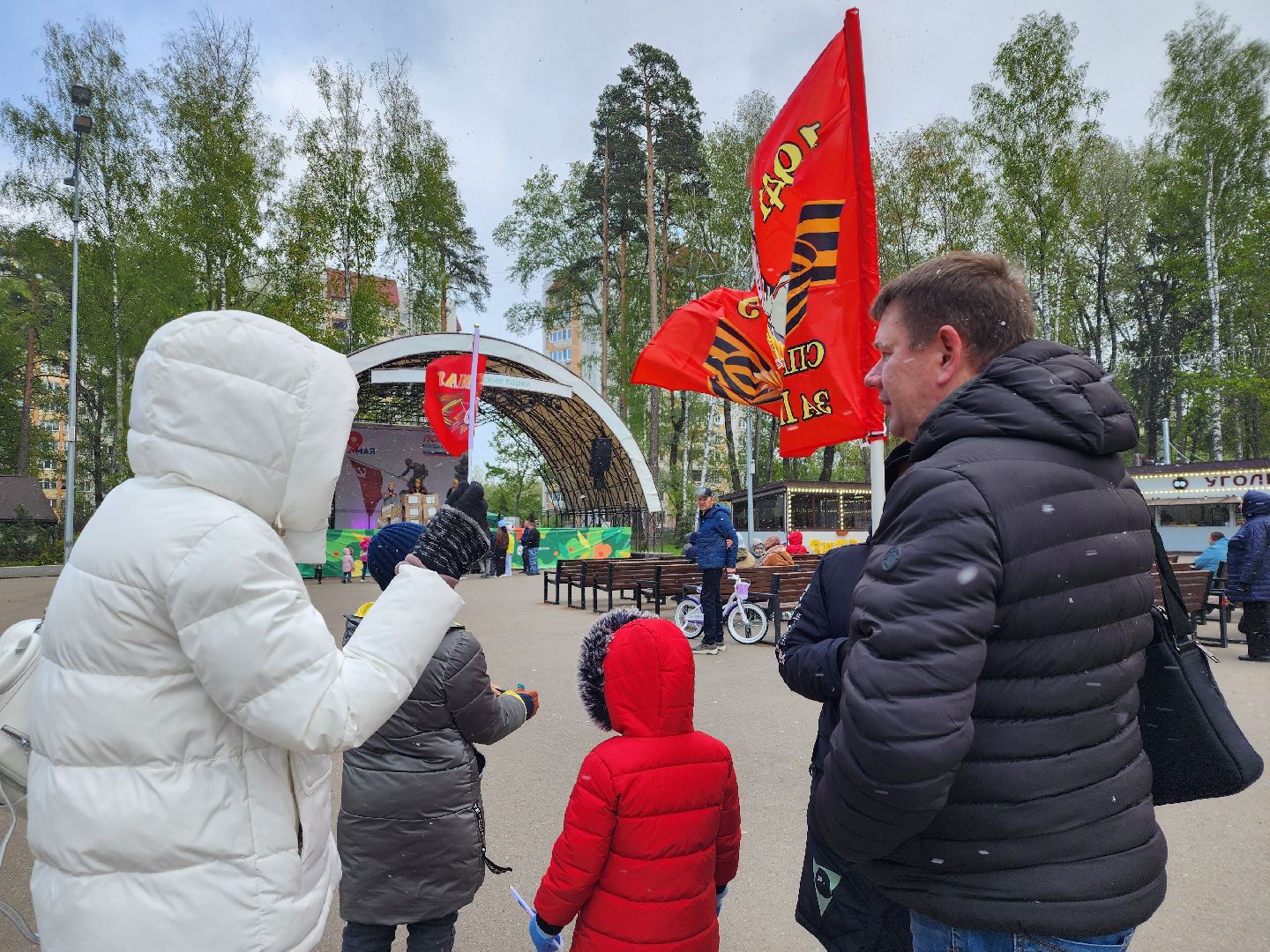 День Победы, 9 мая, Центральный парк, Ногинск, Богородский городской округ,