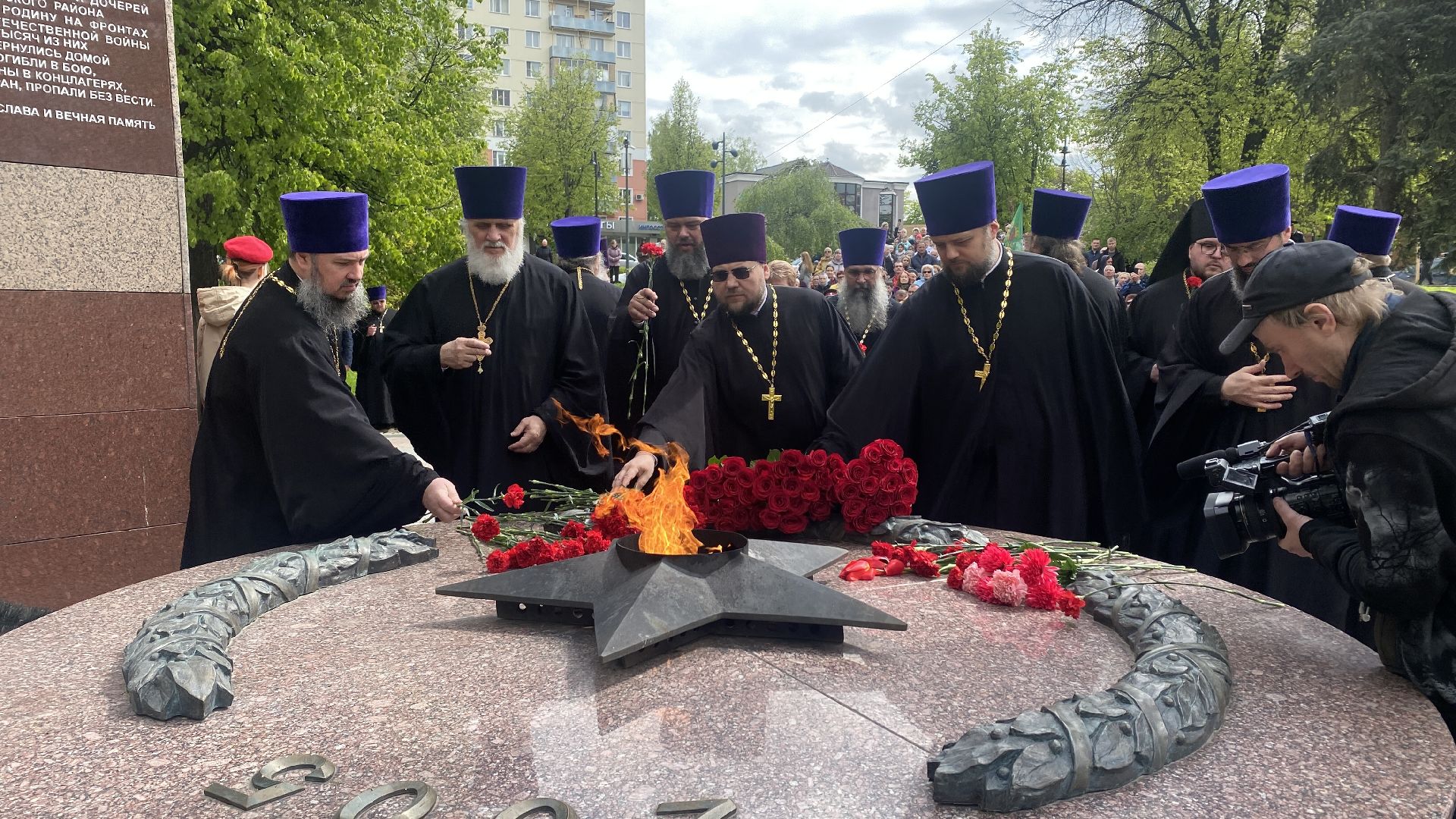 Георгий победаносец, день победы, ленинский городской округ, возложение цветов, станислав каторов,