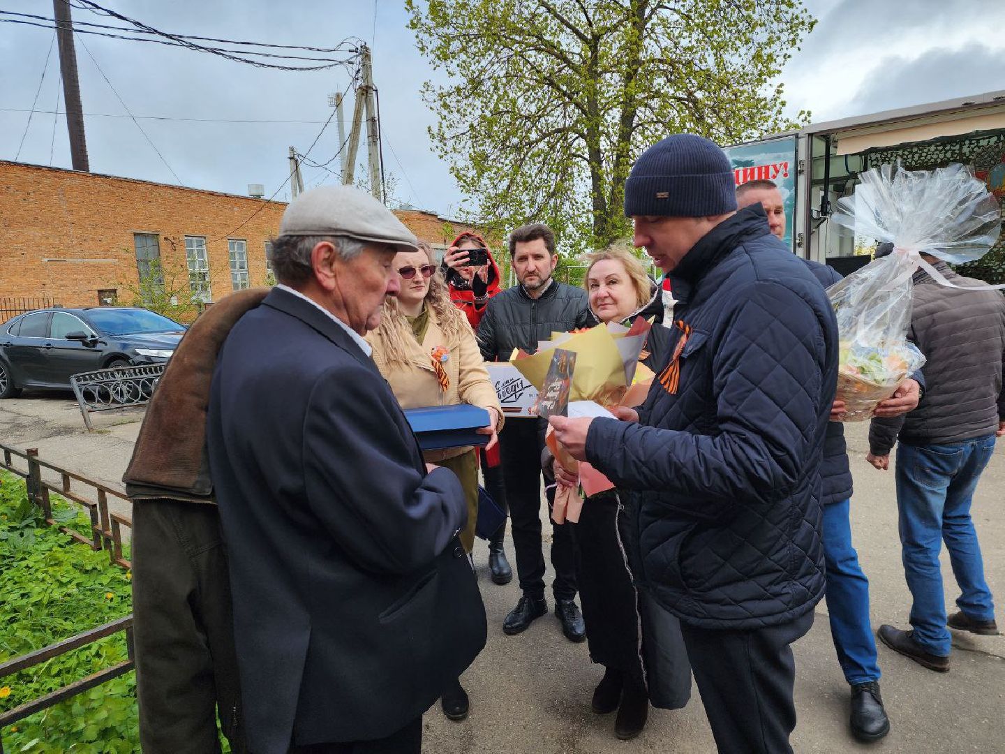можайск, можайский городской округ, подмосковье, ветеран, день победы, 9 мая, фронтовые бригады, поздравления,