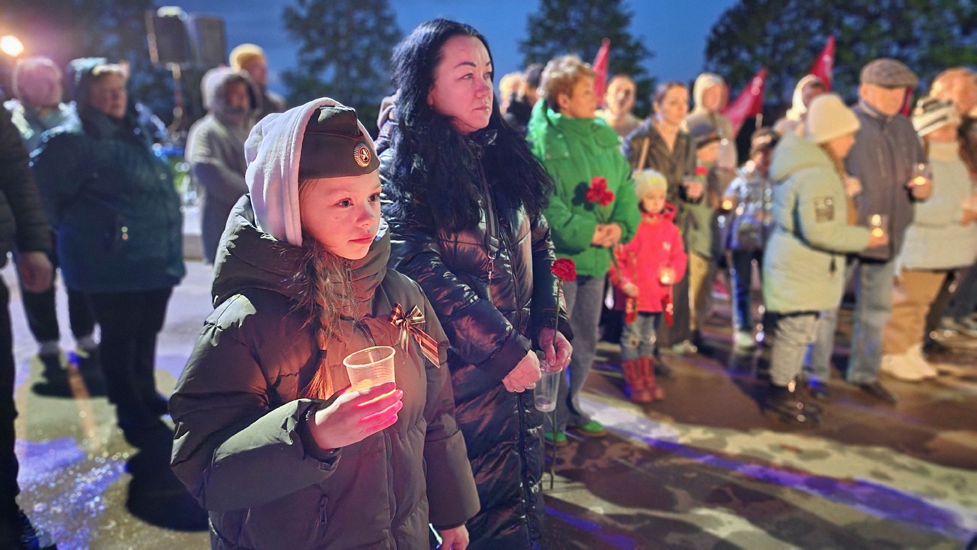 свеча победы, протвино, рубеж обороны, день победы, ВОВ,