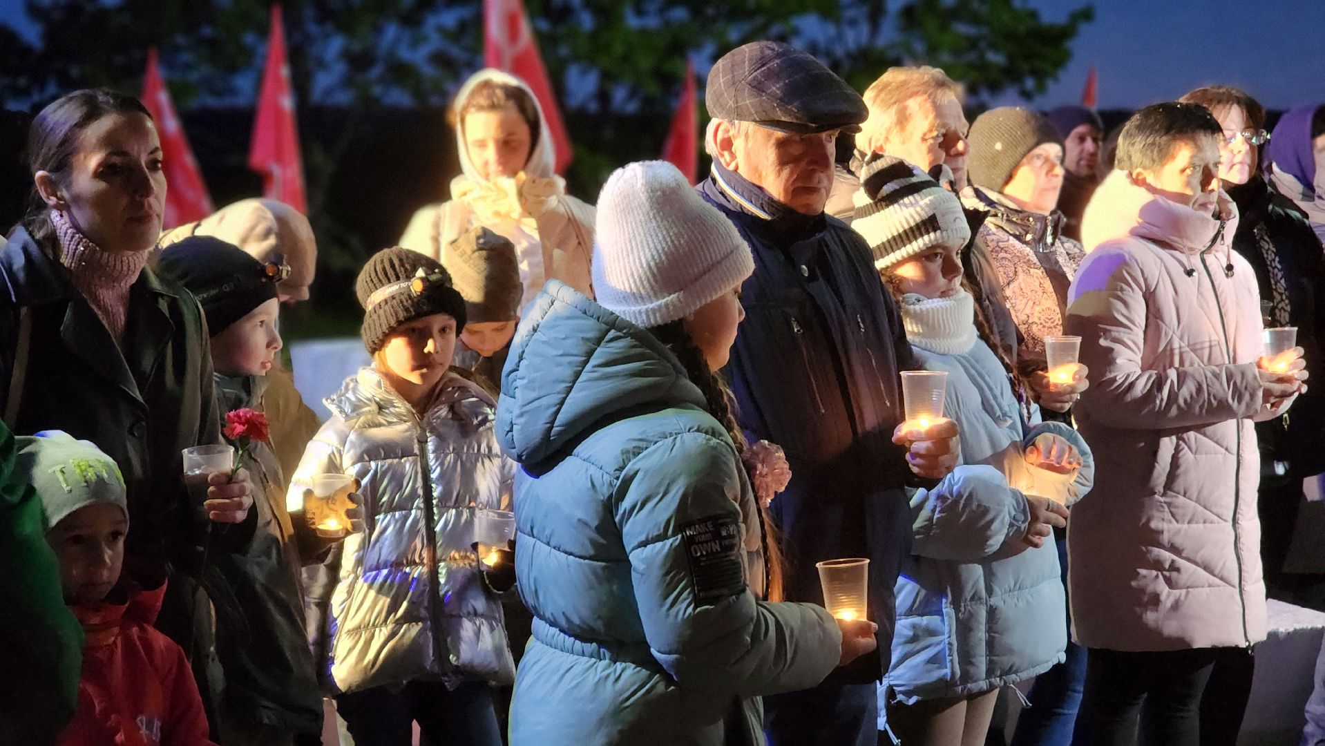 свеча победы, протвино, рубеж обороны, день победы, ВОВ,