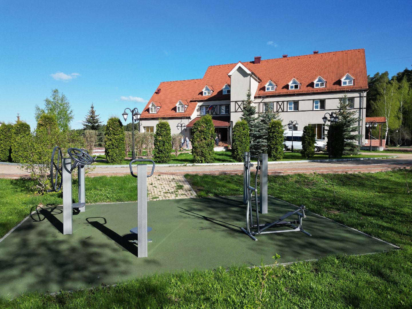 видео с коптера, пансионат, черноголовка,