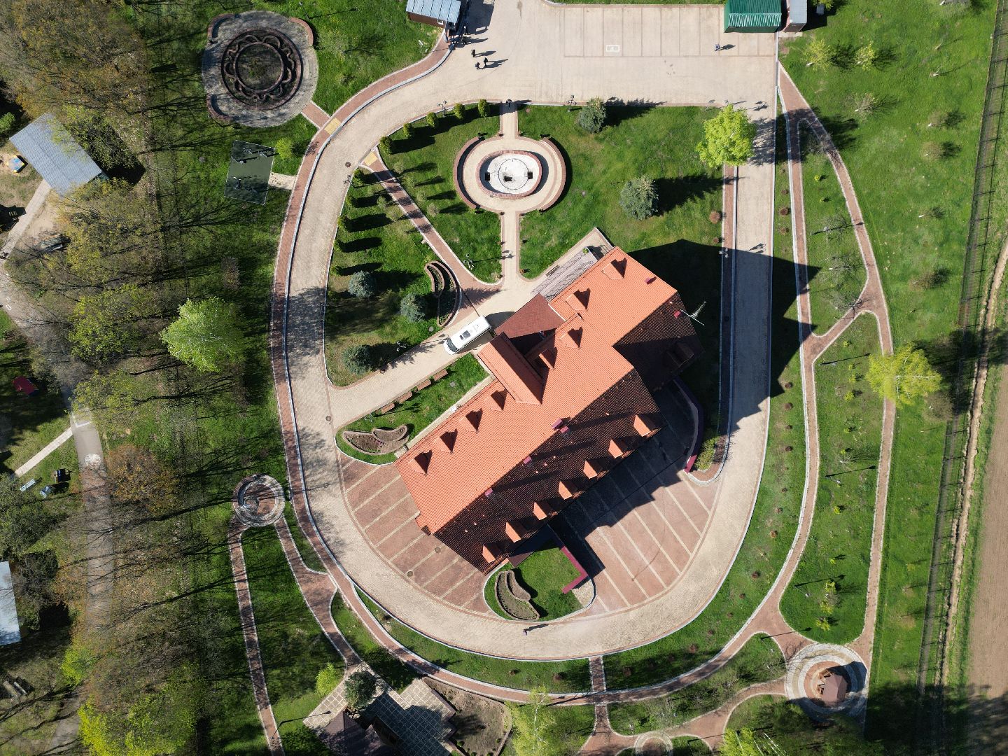 видео с коптера, пансионат, черноголовка,