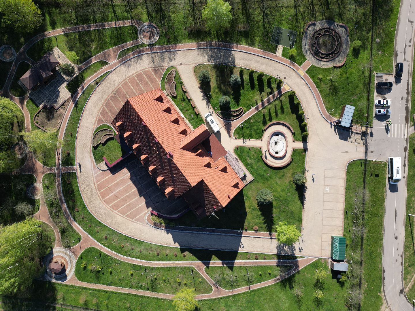 видео с коптера, пансионат, черноголовка,