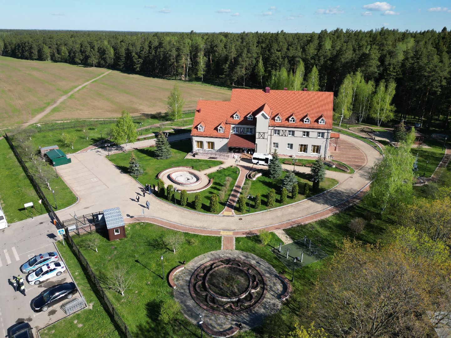 видео с коптера, пансионат, черноголовка,