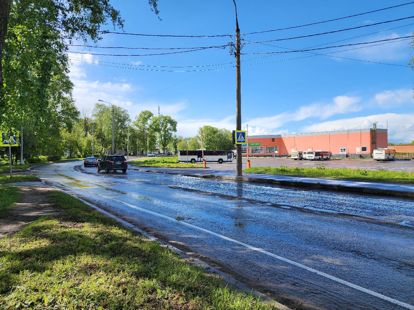 серпухов, подмосковье, ремонт дороги,