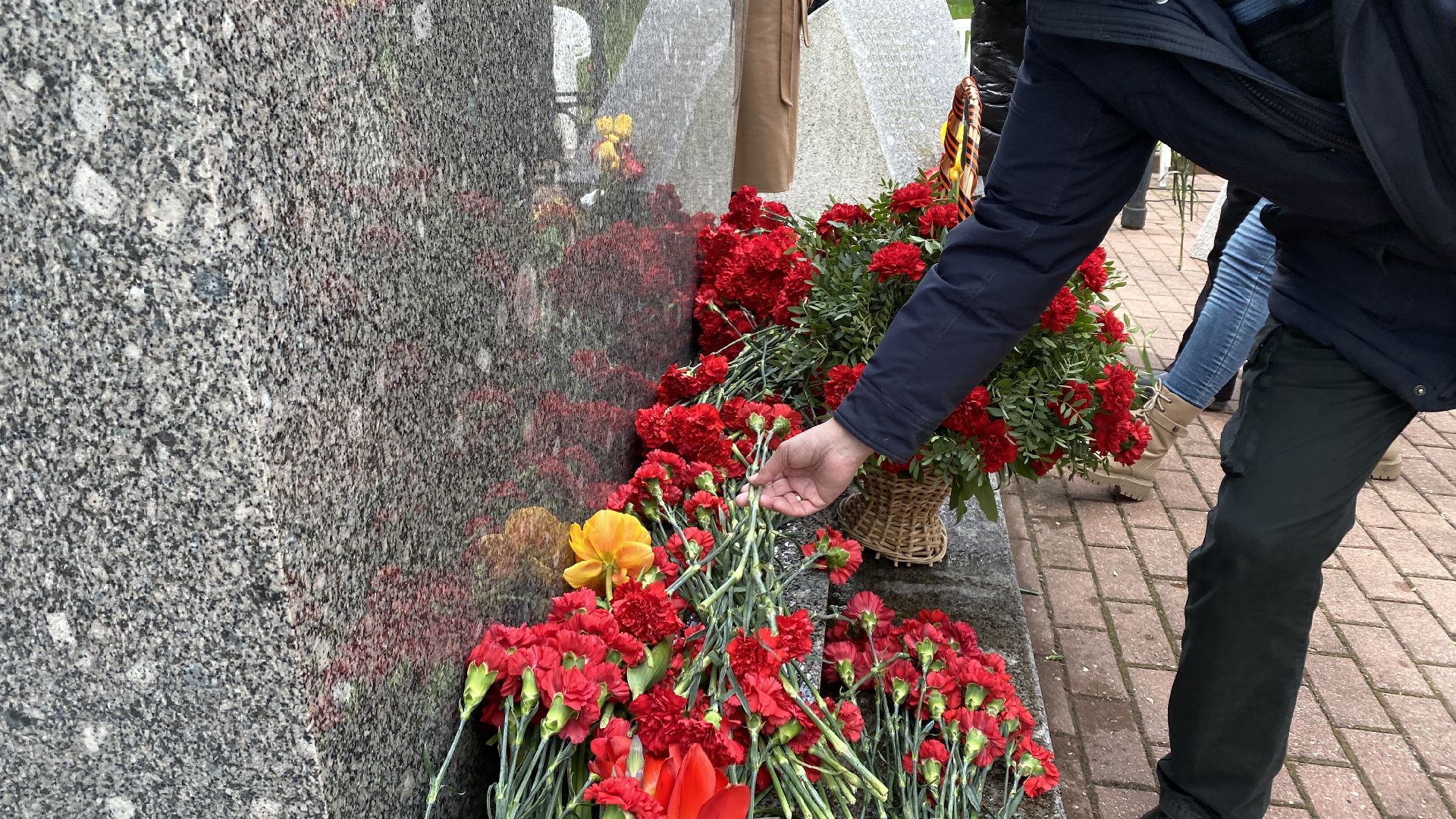 день победы, митинг памяти, возложение цветов, вов, горки ленинские,