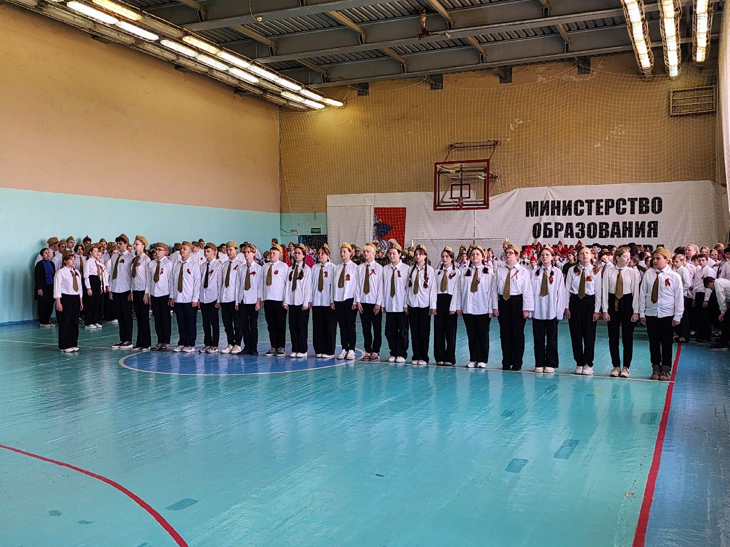 серпухов, поселок оболенск, смотр строя и песни, оболенская школа, день победы,