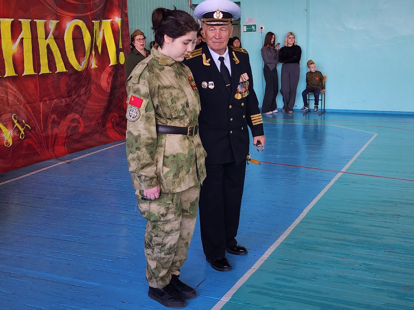 серпухов, поселок оболенск, смотр строя и песни, оболенская школа, день победы,
