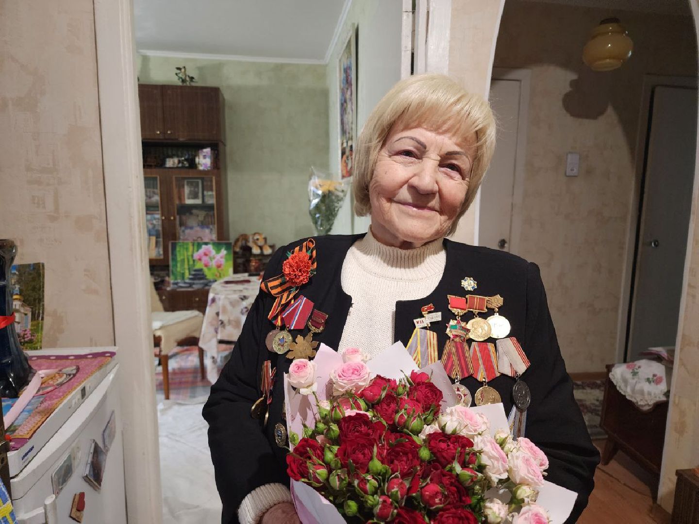 чехов, день победы, ветеран вов, школьники, поздравления, 9 мая, великая отечественная война,