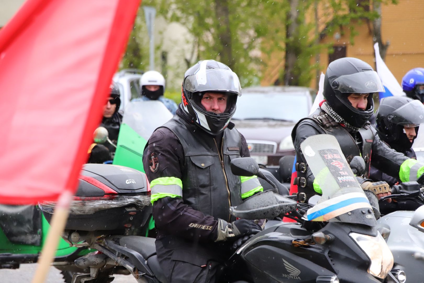 воскресенск, мотоциклисты, ночные волки, мотосезон, день победы, 9 мая,