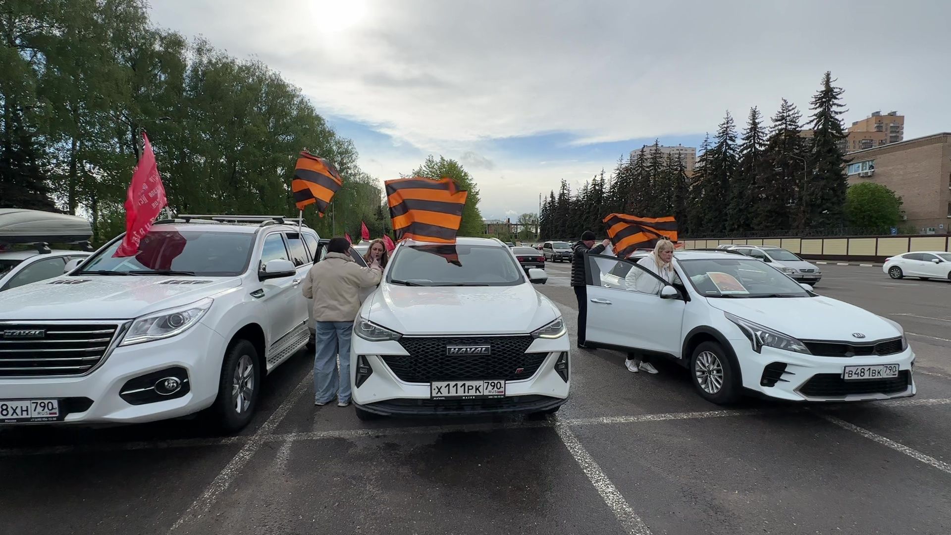 Реутов, день победы, я помню, я горжусь, автопробег, бессмертный полк,