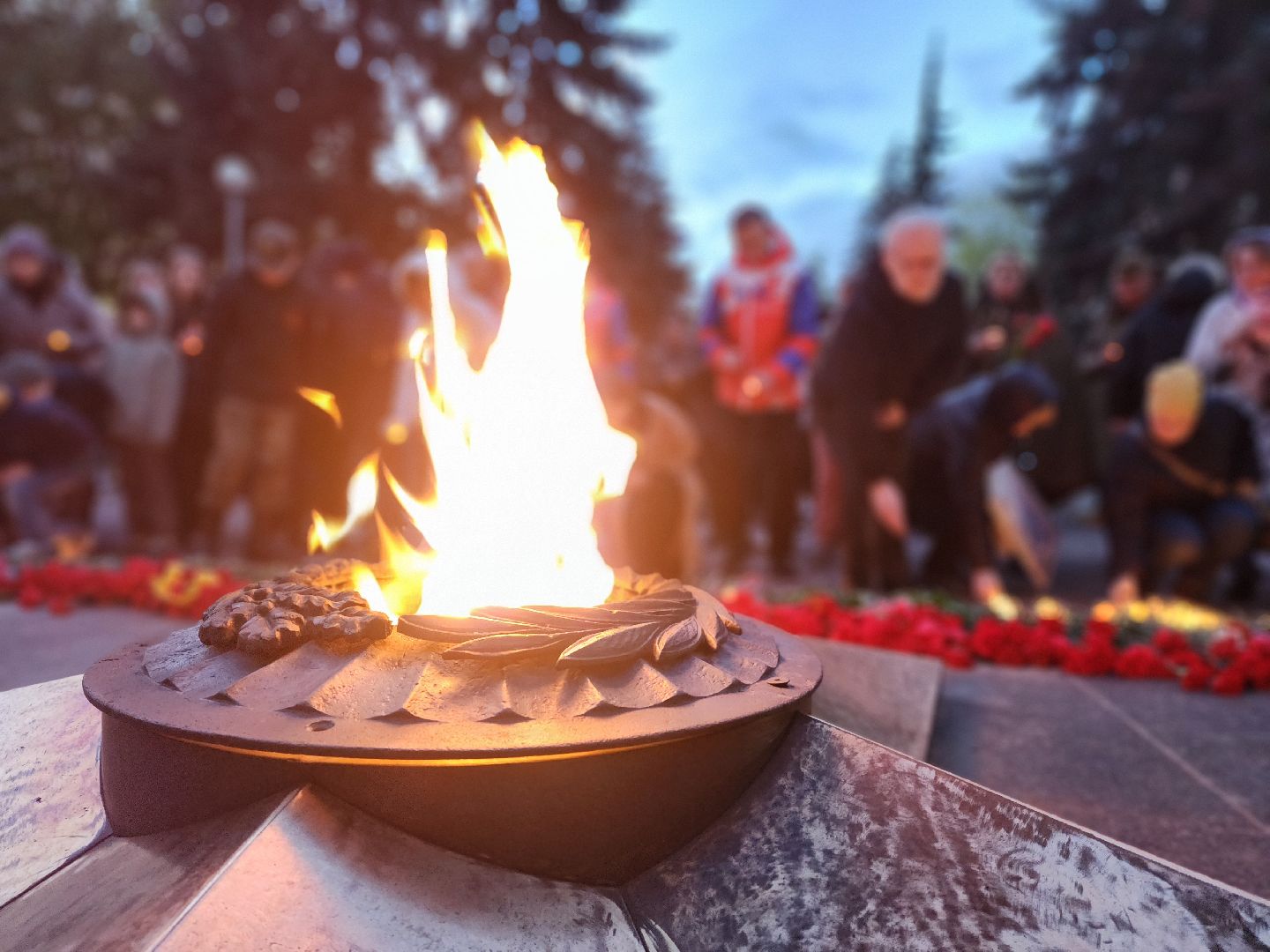 воскресенск, день победы, свеча памяти, 9 мая, великая отечественная война,